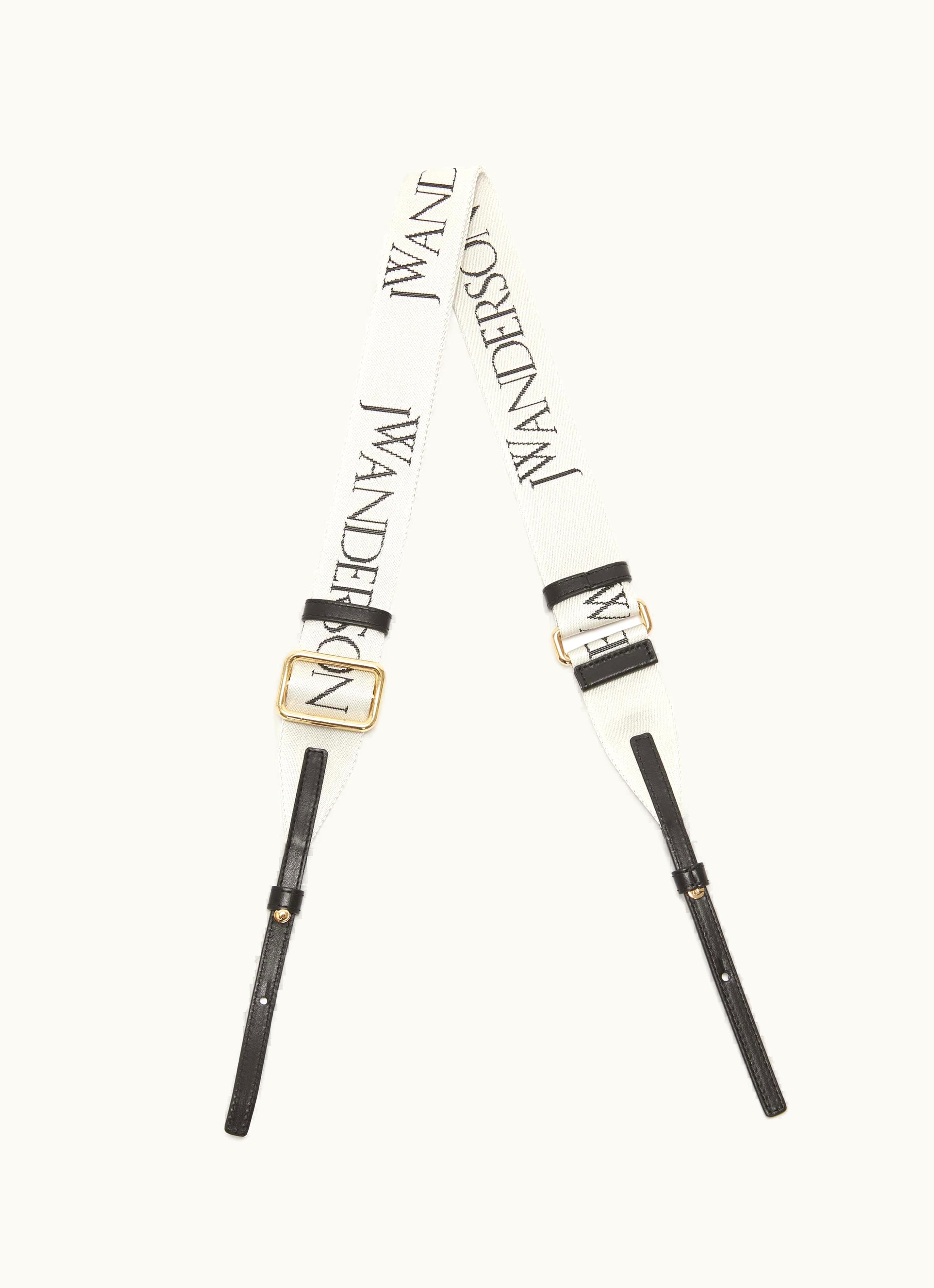 JW Anderson JW Anderson JWA Jacquard Webbing Strap In White