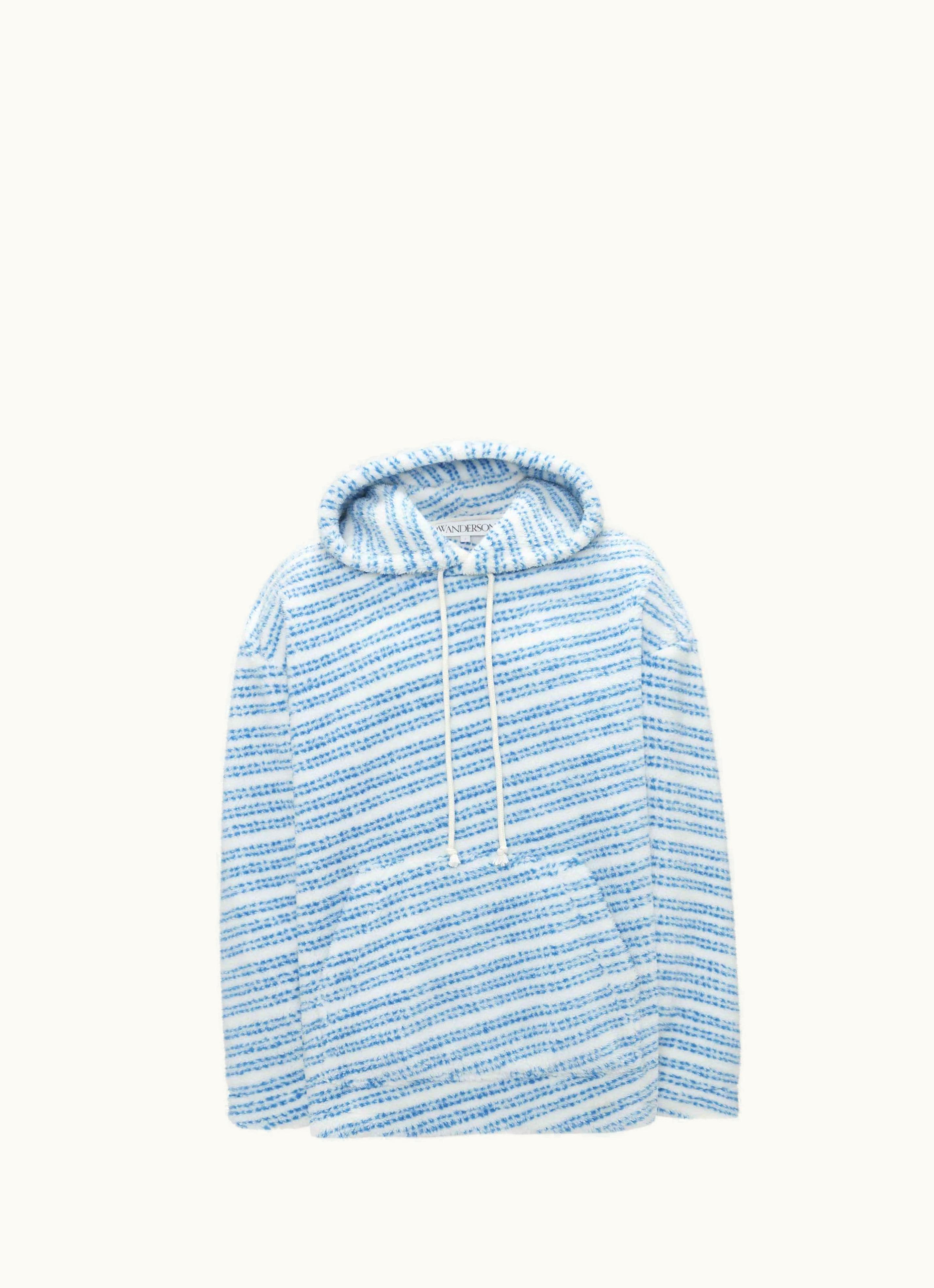 JW Anderson JW Anderson Relaxed Fit Hoodie In Blue