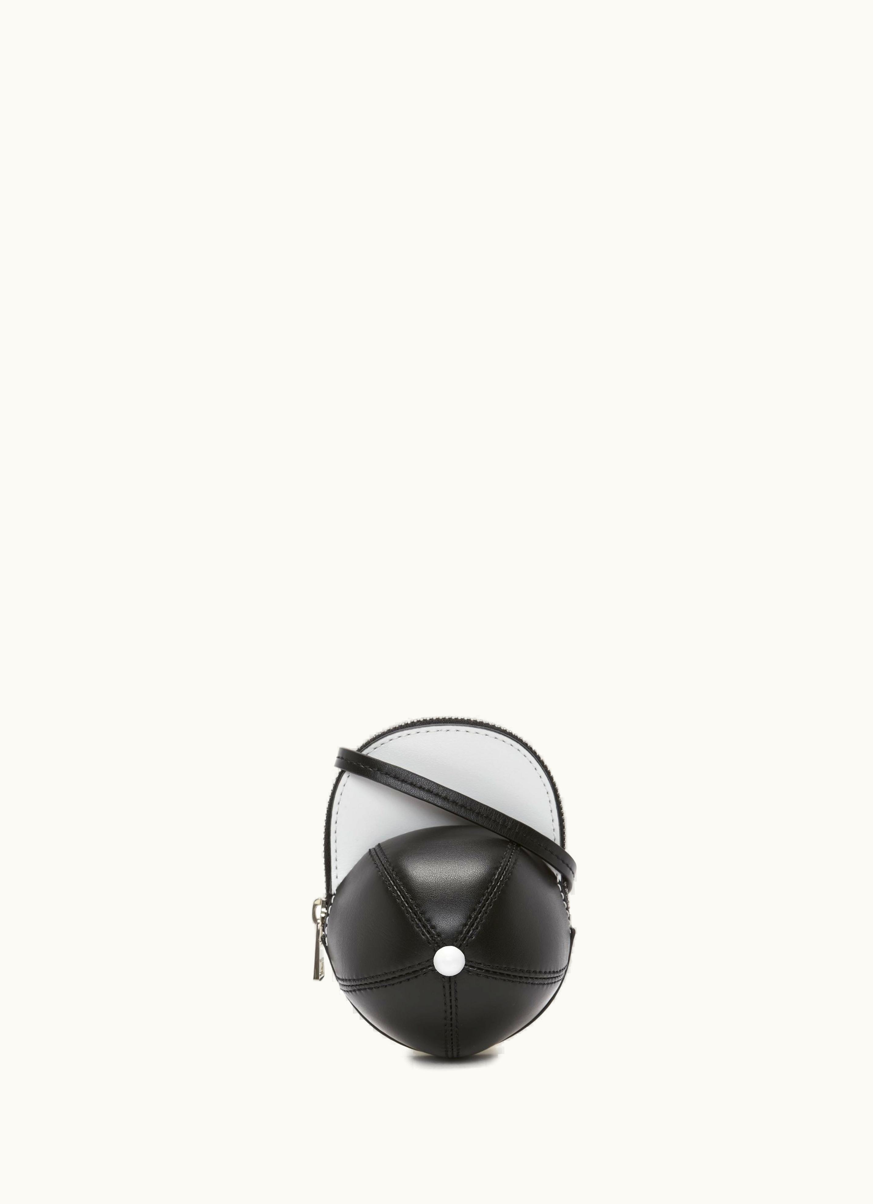 JW Anderson JW Anderson Mini Cap Bag - Leather Crossbody Bag In Black