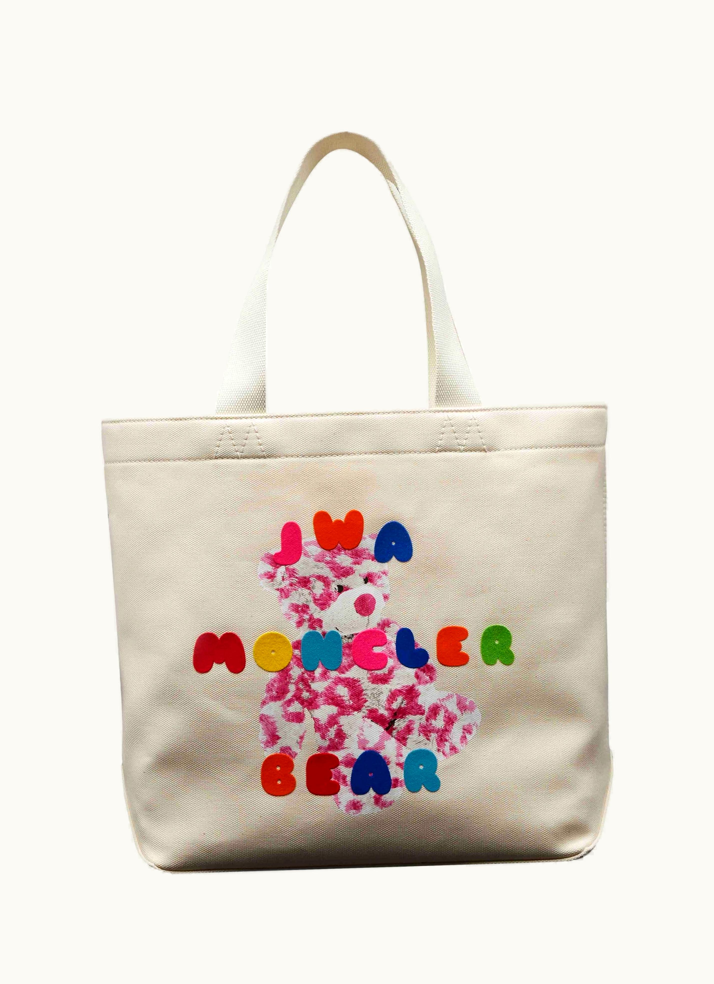 JW Anderson 1 Moncler JW Anderson Large Tote Bag In Neutrals