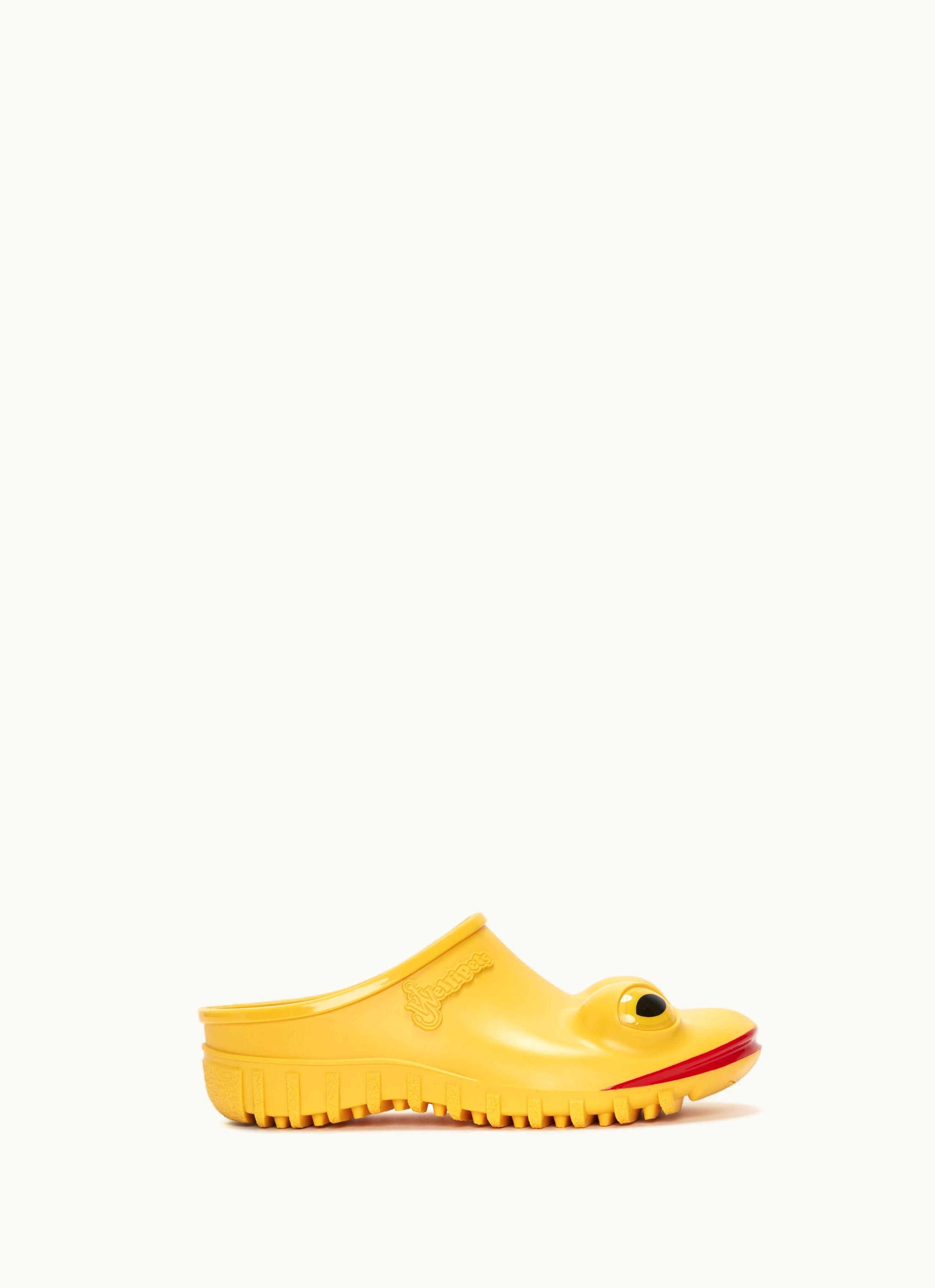 JW Anderson JW Anderson X Wellipets Frog Loafers In Yellow