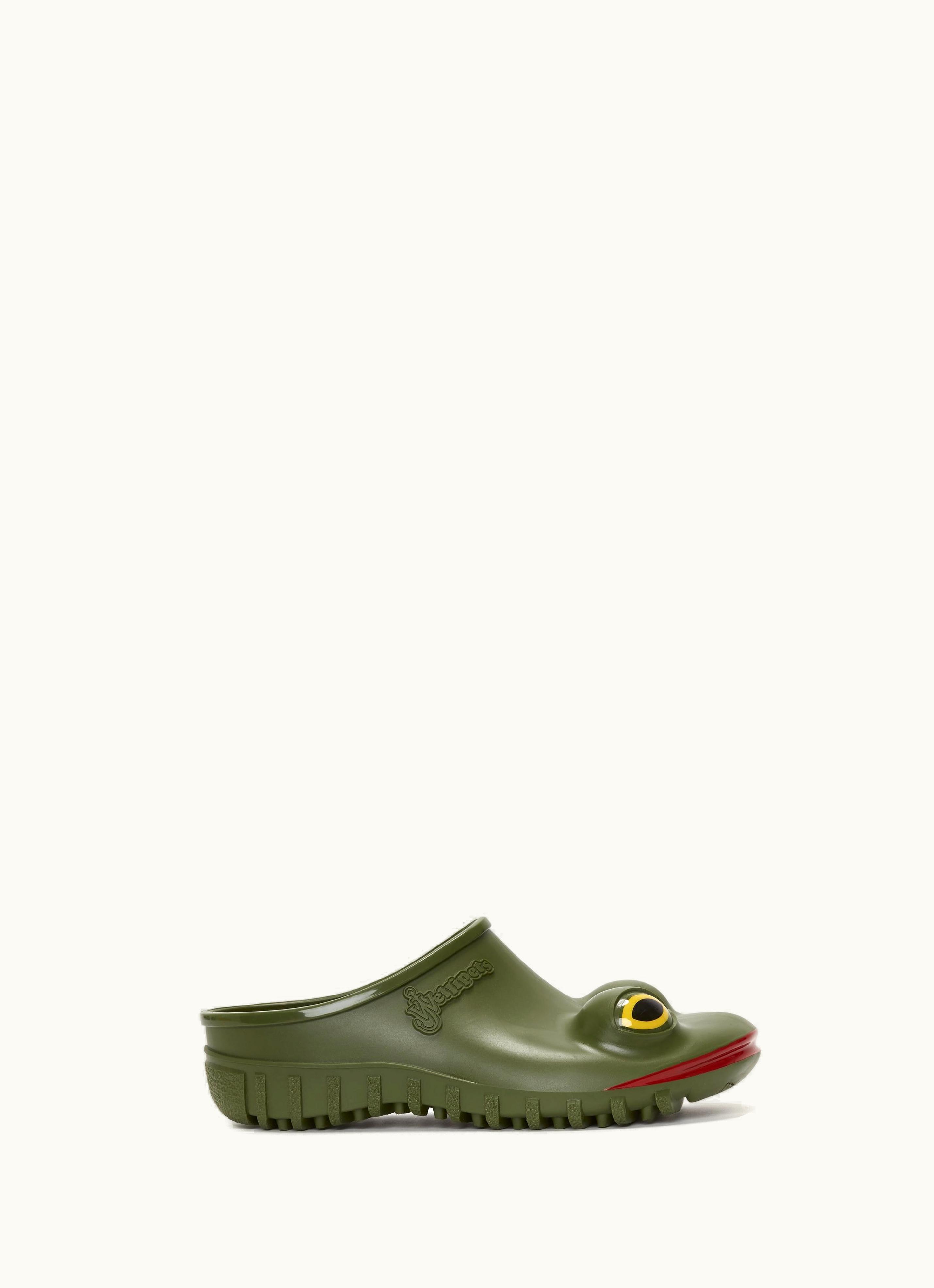 JW Anderson JW Anderson X Wellipets Frog Loafers In Green