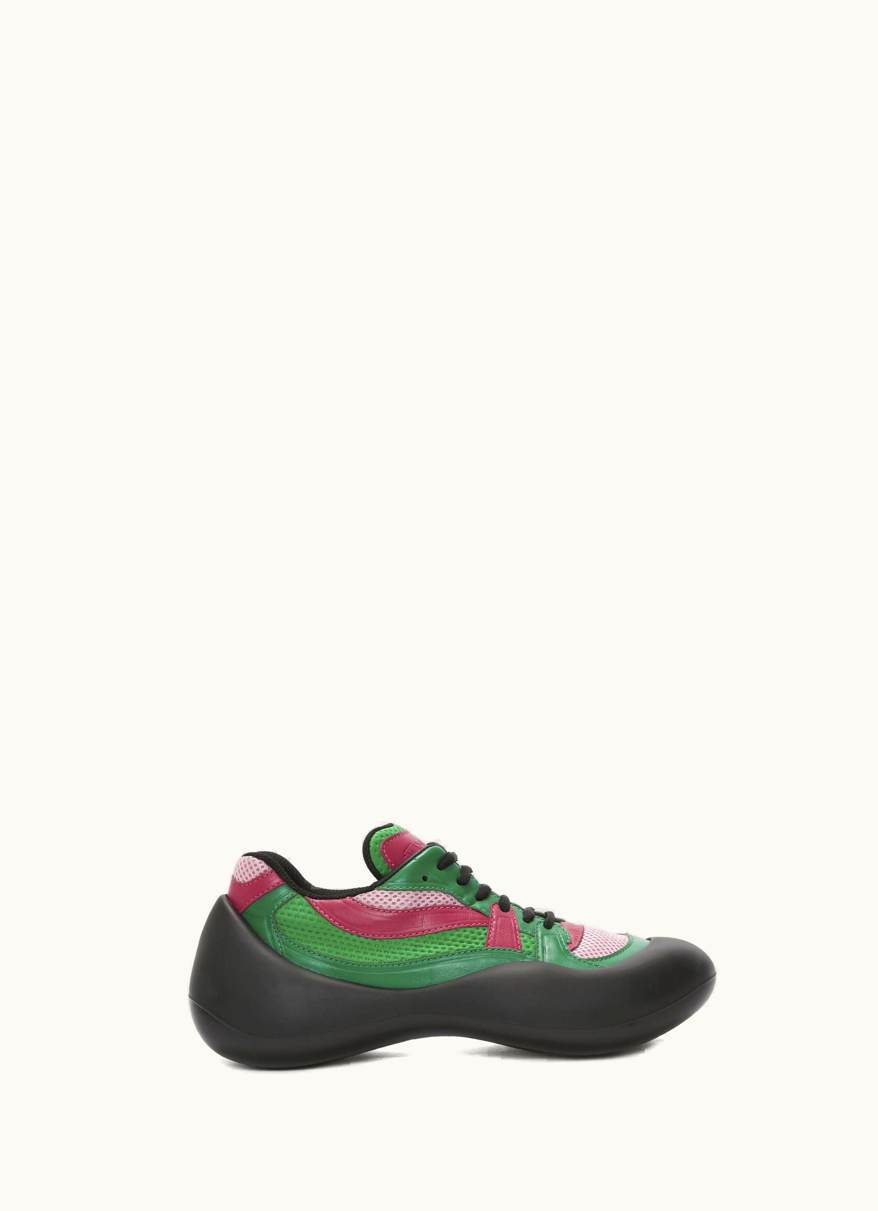 JW Anderson JW Anderson BUMPER-HIKE Low Top Sneakers In Green