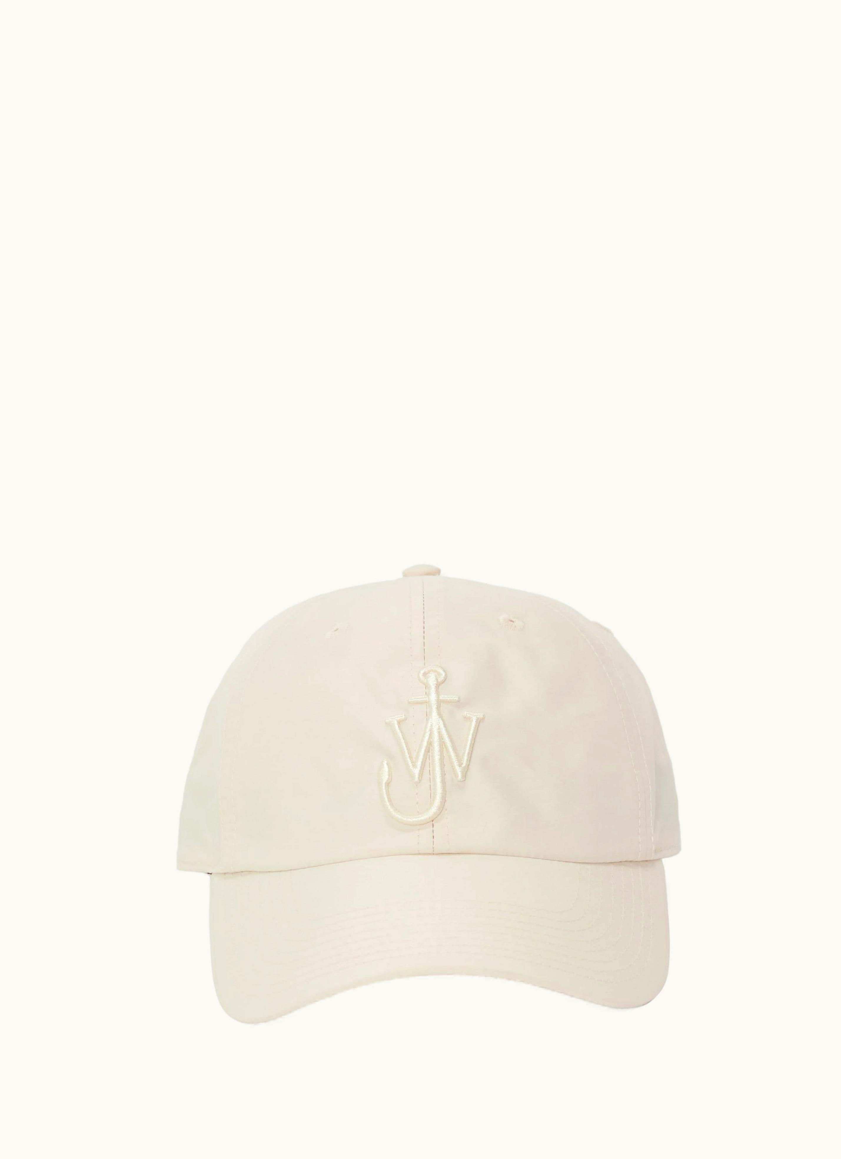 JW Anderson JW Anderson Baseball Cap With Anchor Logo In White
