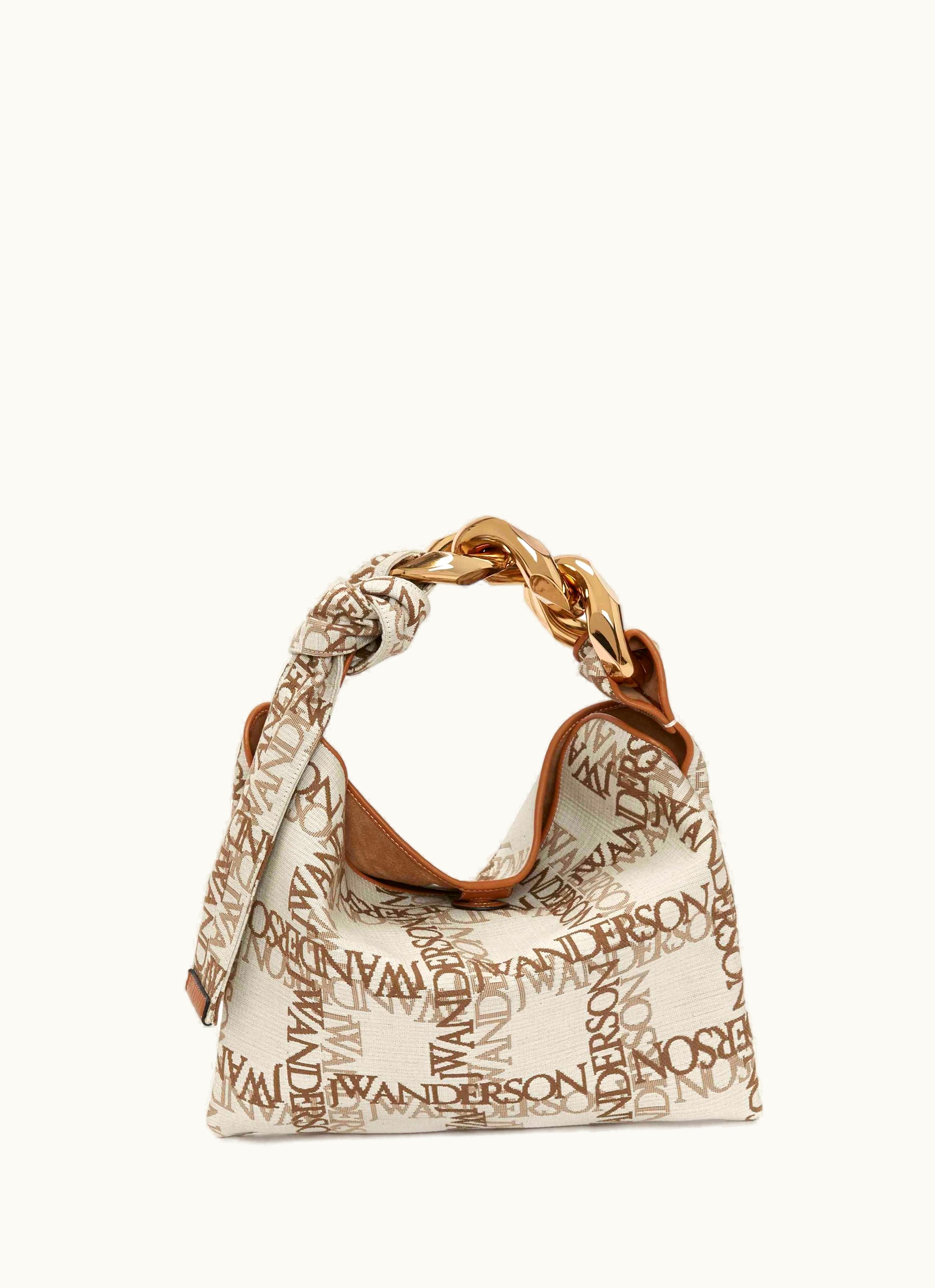 JW Anderson JW Anderson Small Chain Hobo - Shoulder Bag In Neutrals