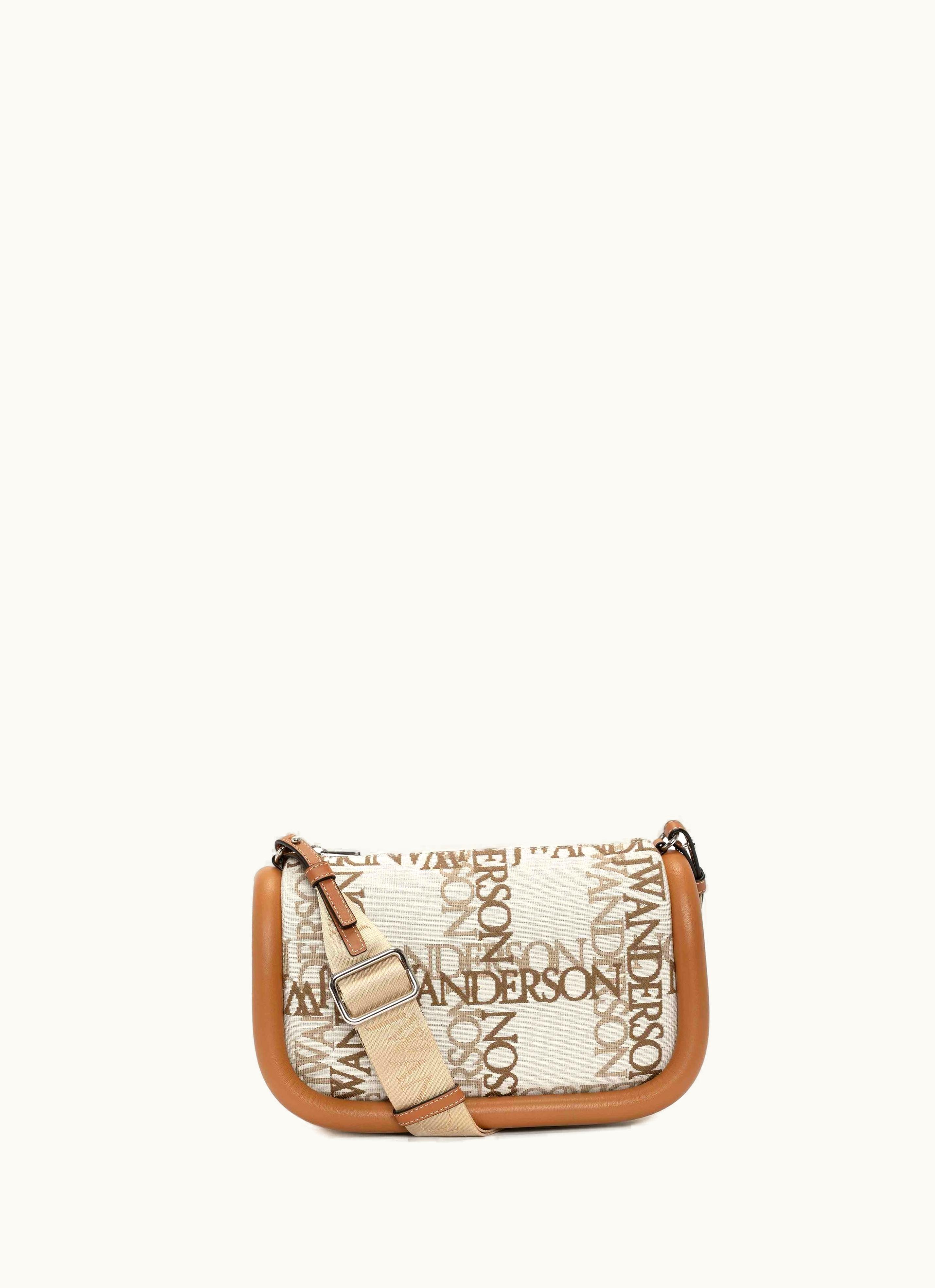 JW Anderson JW Anderson BUMPER-17 Canvas Messenger Crossbody Bag In Neutrals