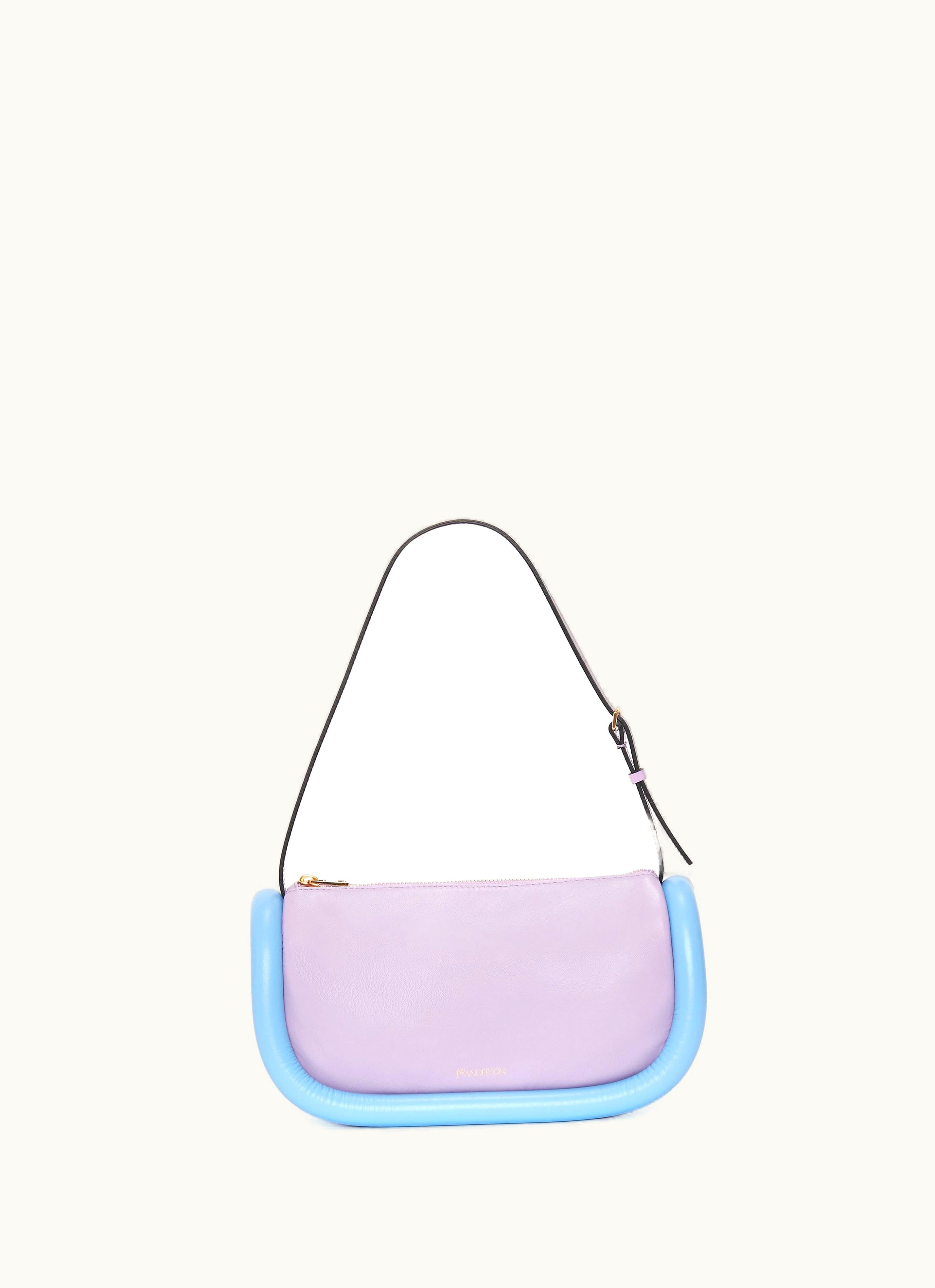 JW Anderson JW Anderson BUMPER-15 Leather Shoulder Bag In Purple