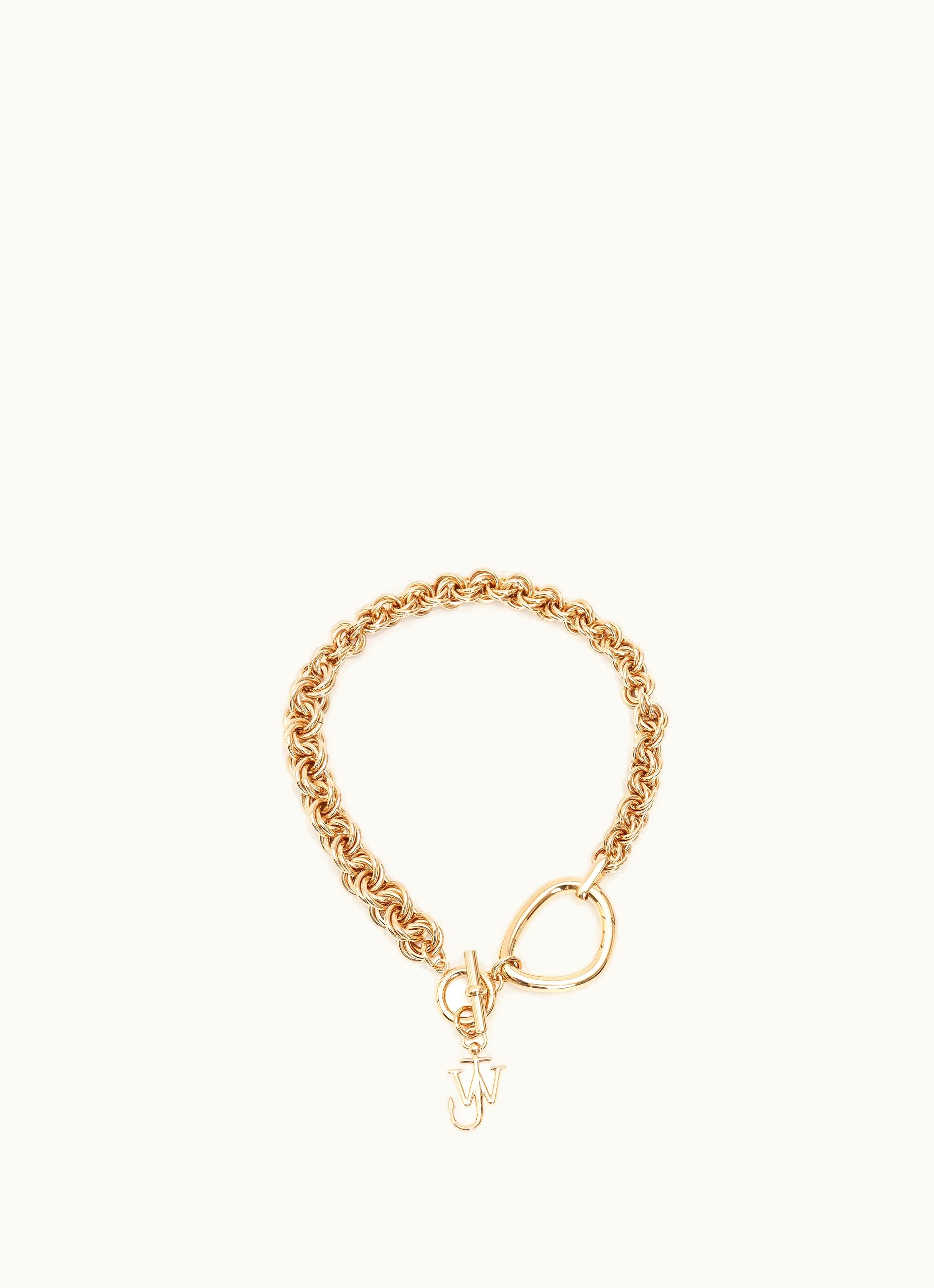 JW Anderson JW Anderson Oversized Link Chain Choker In Gold
