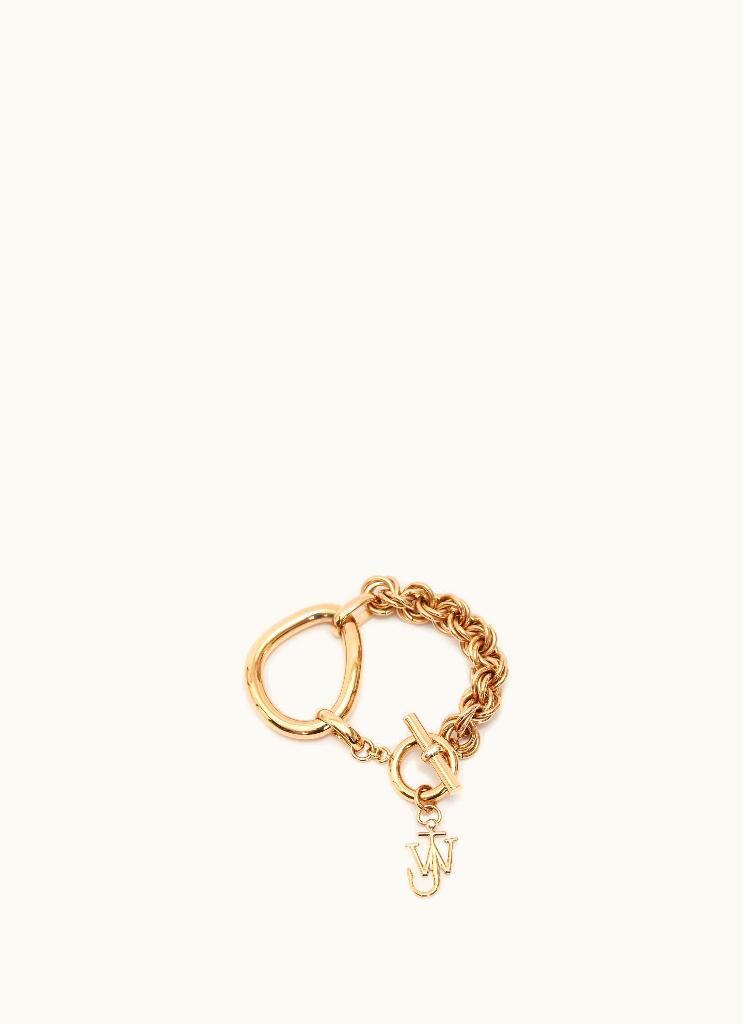 JW Anderson JW Anderson Oversized Link Chain Bracelet In Gold