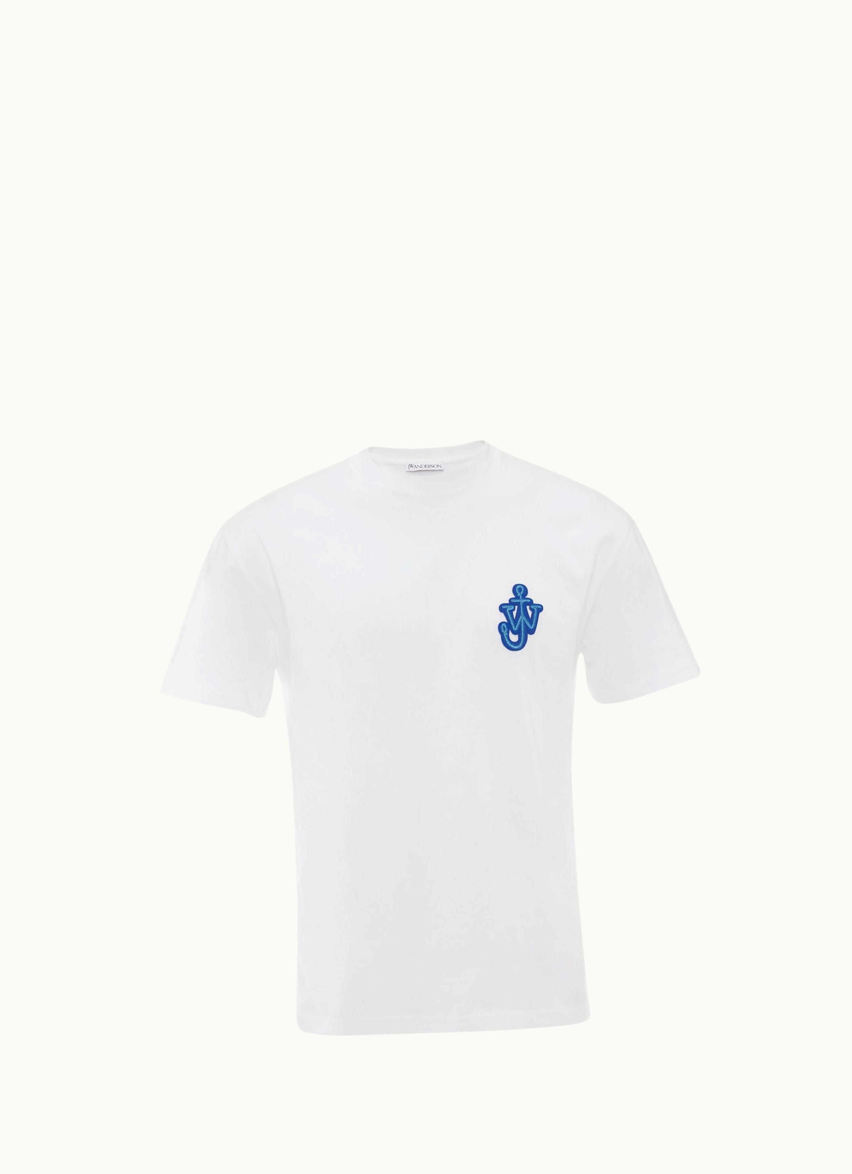 JW Anderson JW Anderson Anchor Patch T-SHIRT In White