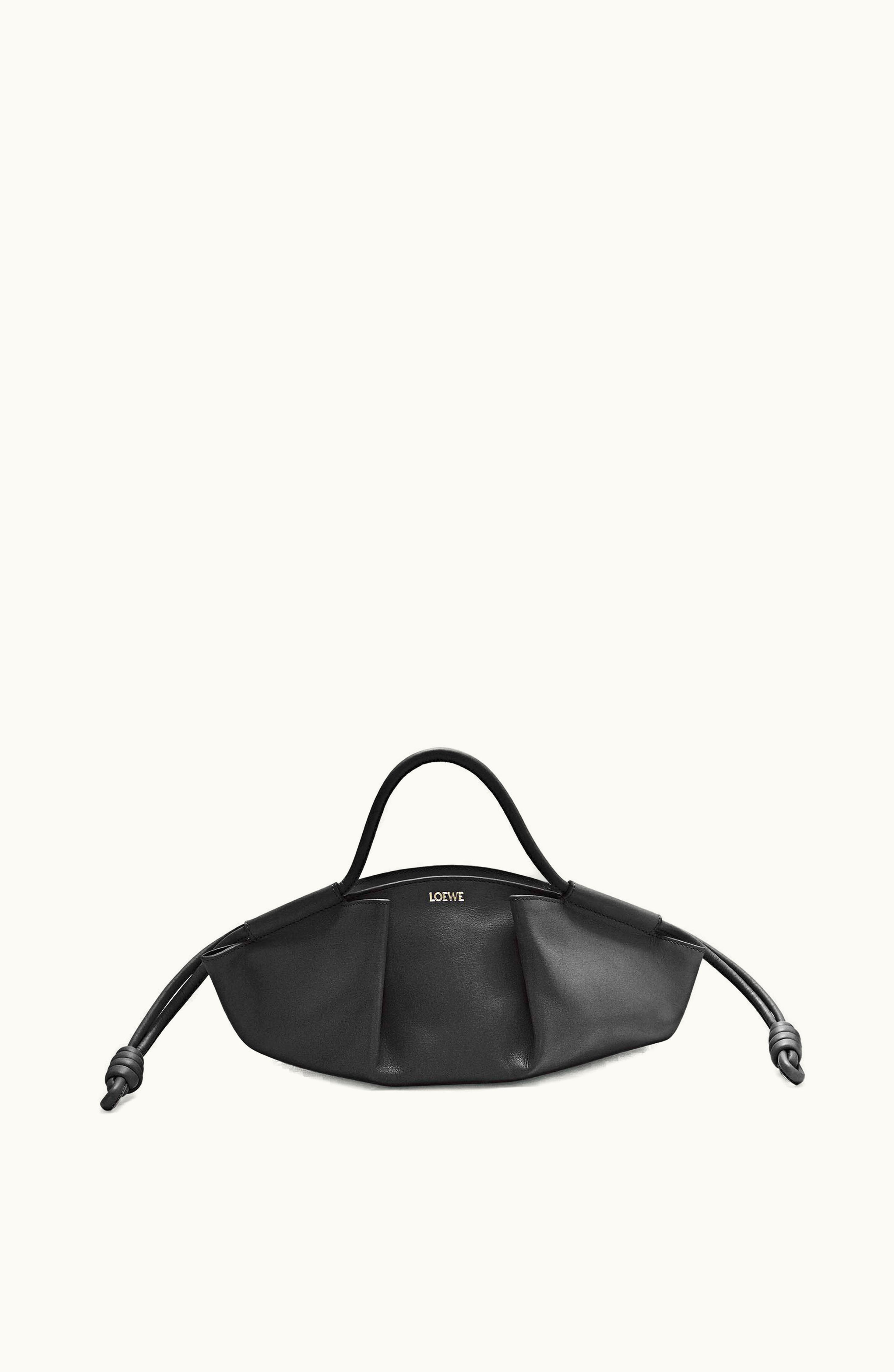 Loewe Loewe Small Paseo Bag In Shiny Nappa Calfskin Black