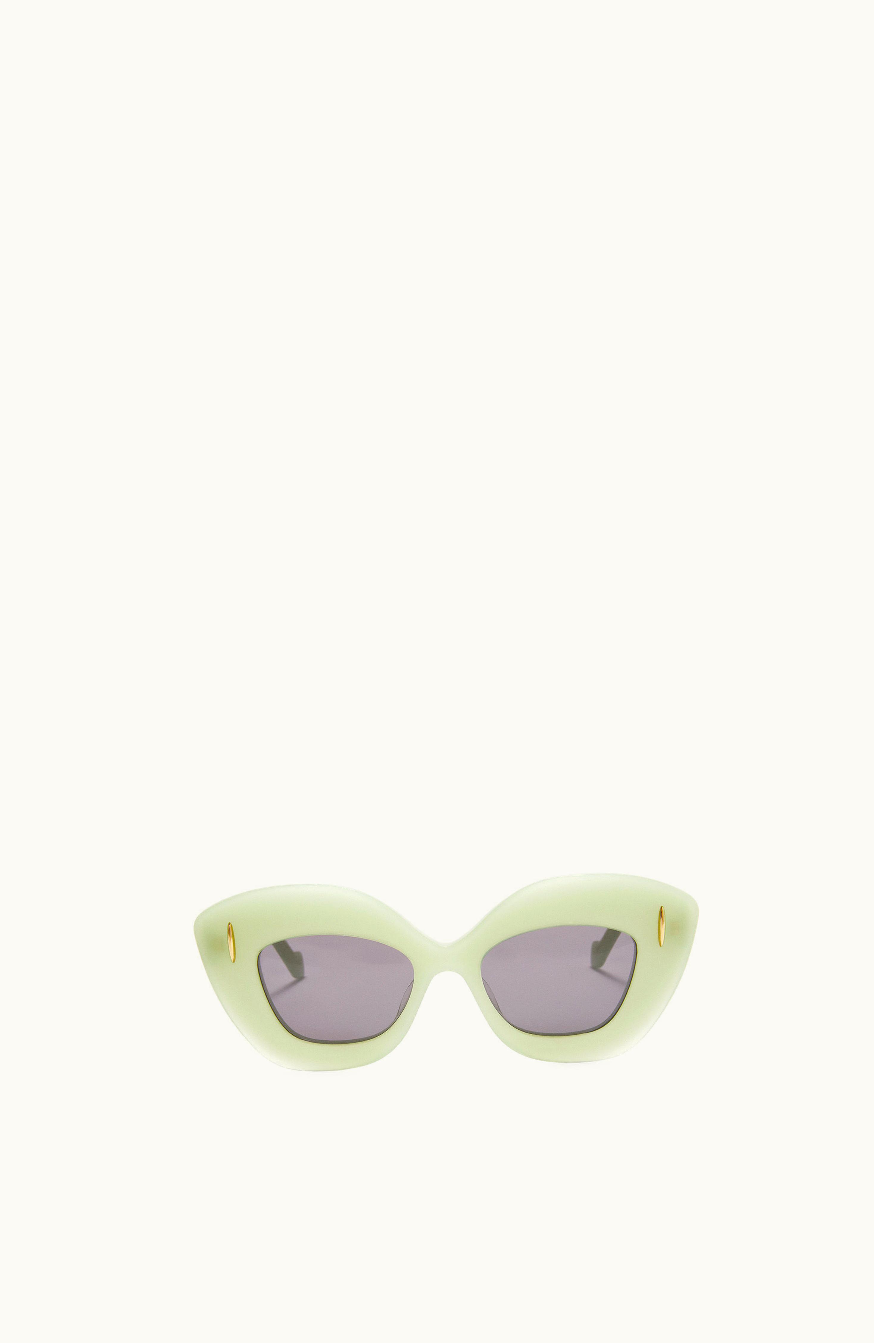Loewe Loewe Retro Screen Sunglasses In Acetate Clay Green / Spring Jade - Luxury Edition
