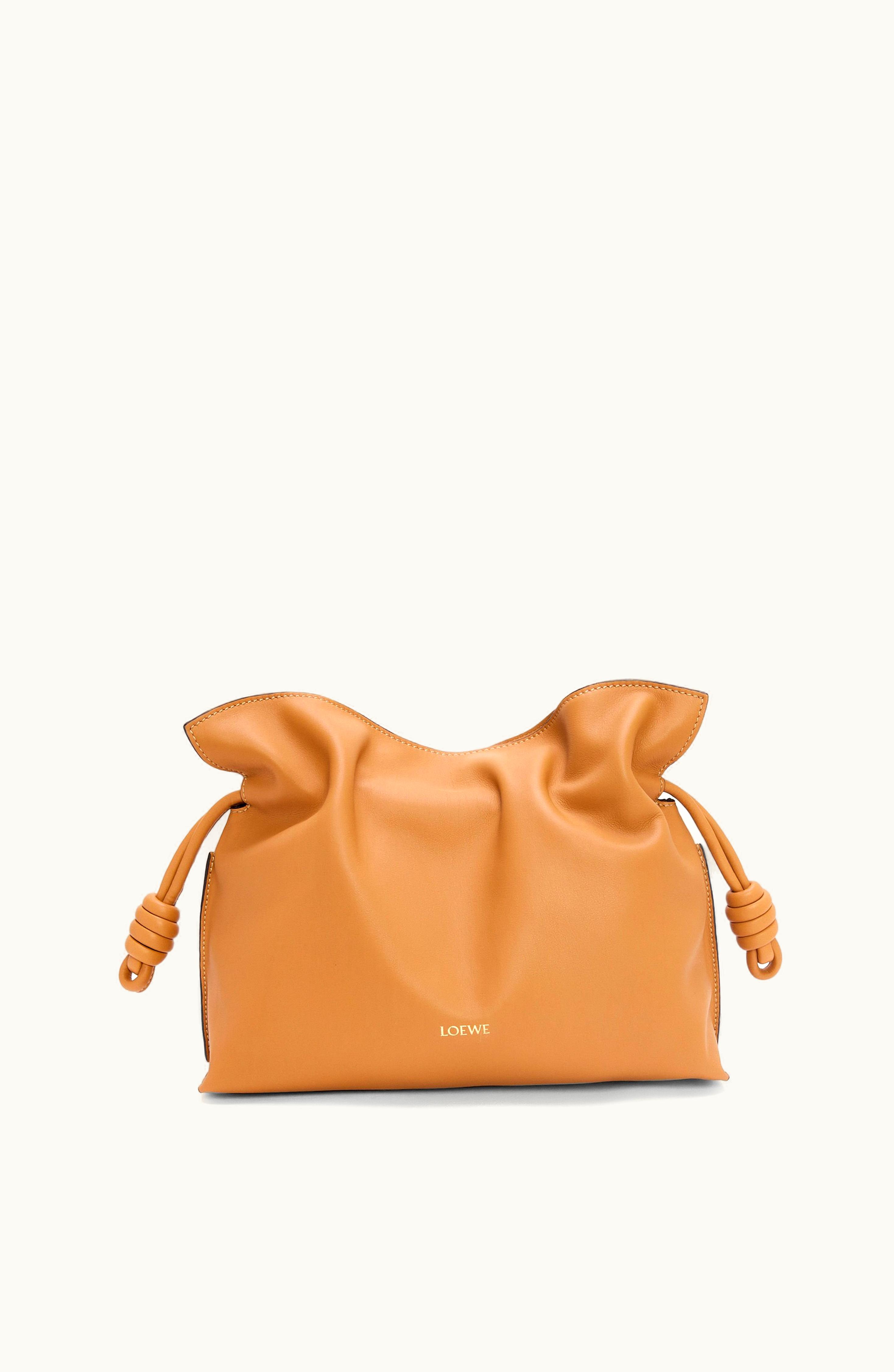 Loewe Loewe Flamenco Clutch In Nappa Calfskin Warm Desert