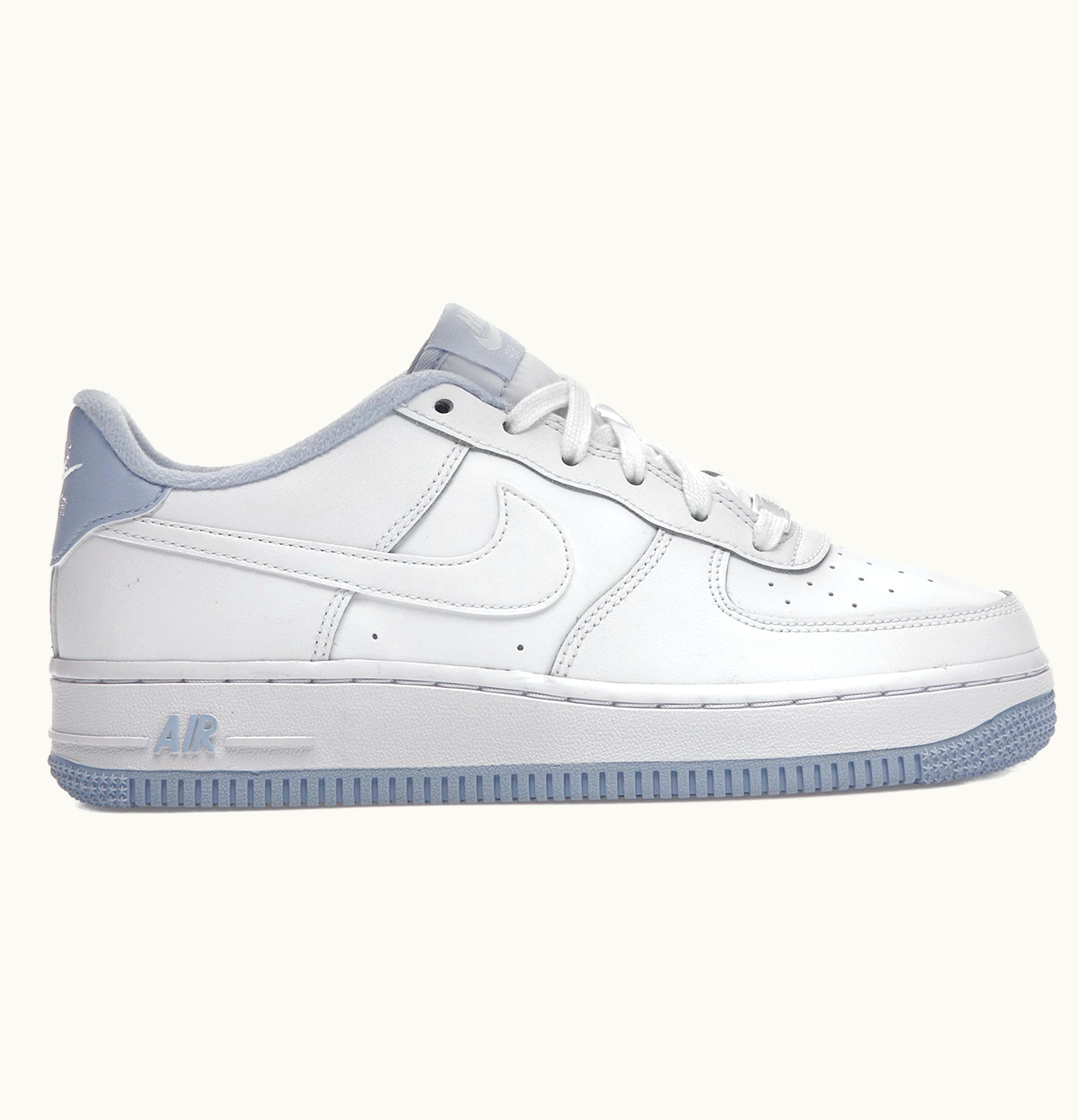 Nike Nike Air Force 1 Low White Hydrogen Blue GS