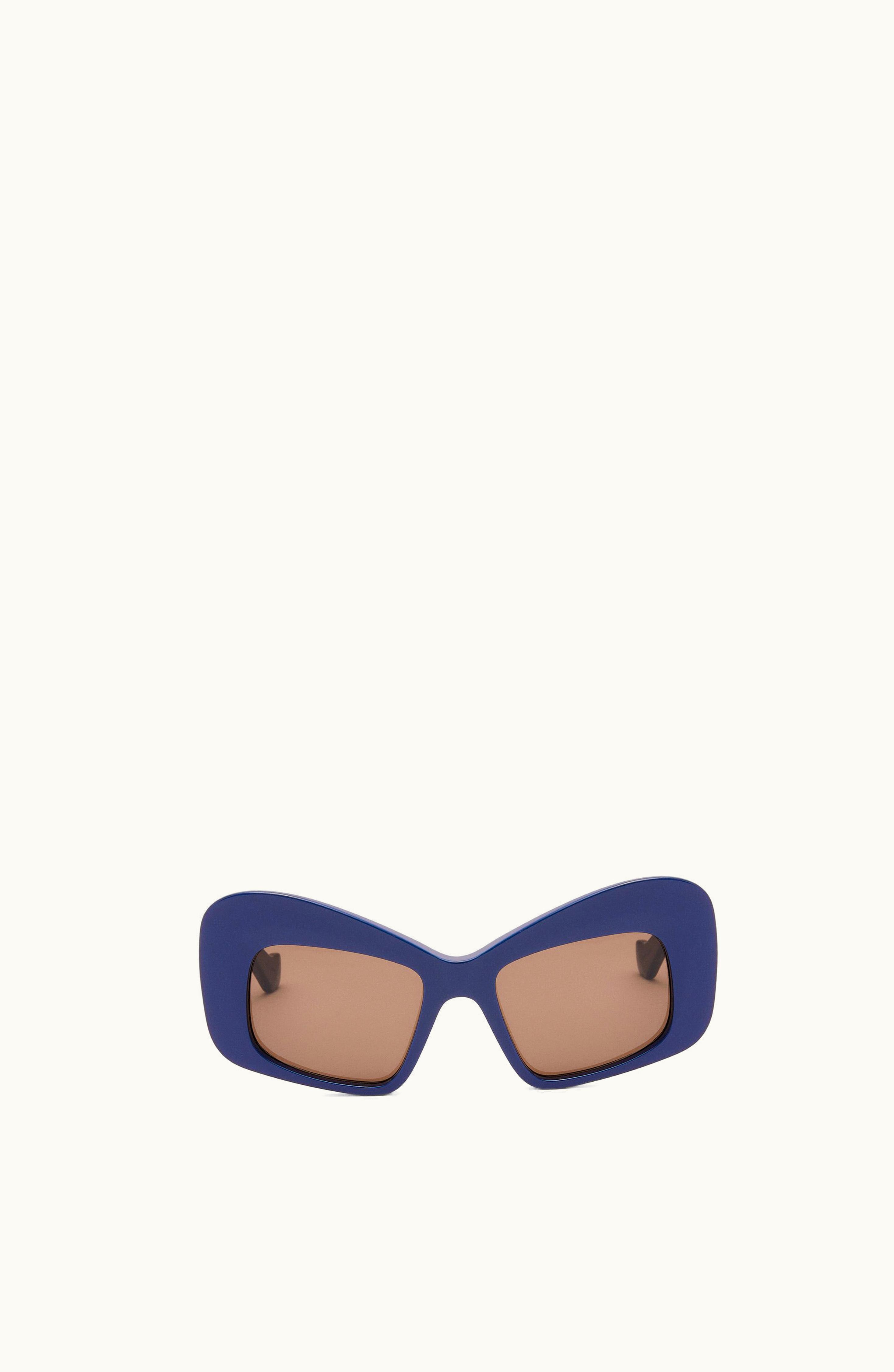 Loewe Loewe Eagle Wings Sunglasses In Acetate Navy Blue