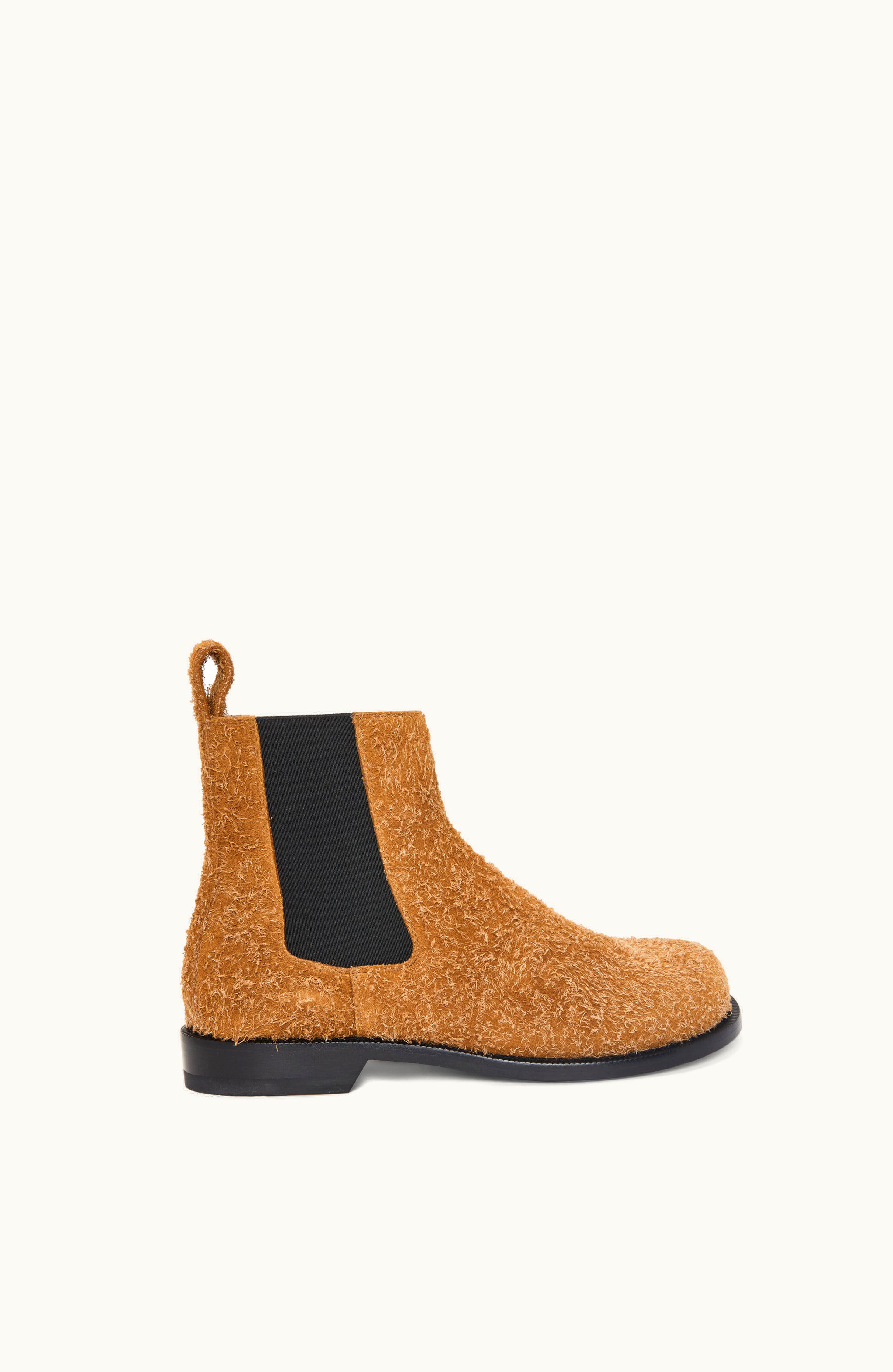Loewe Loewe Campo Chelsea Boot In Brushed Suede Tan