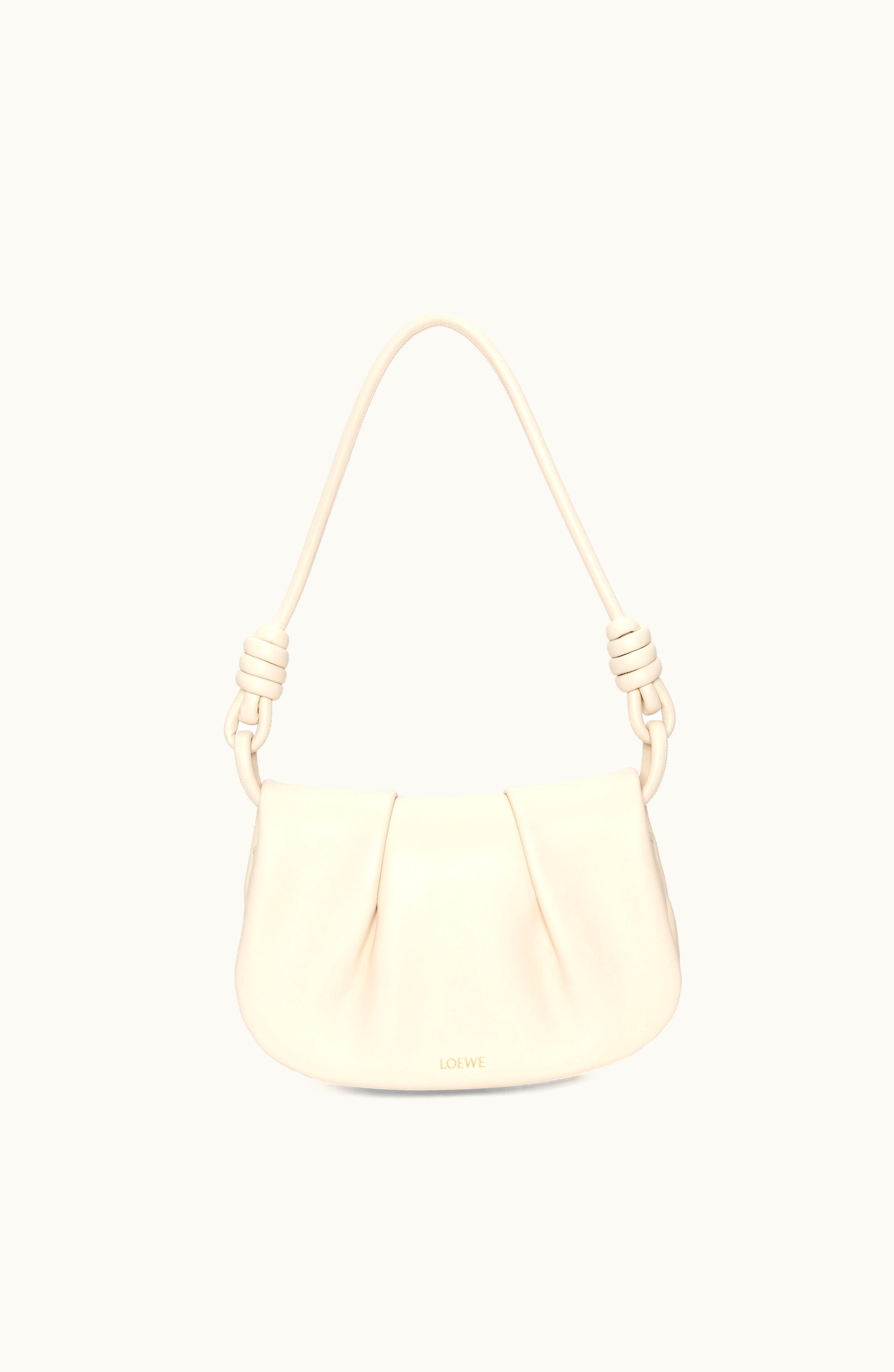 Loewe Loewe Paseo Satchel In Shiny Nappa Calfskin Angora