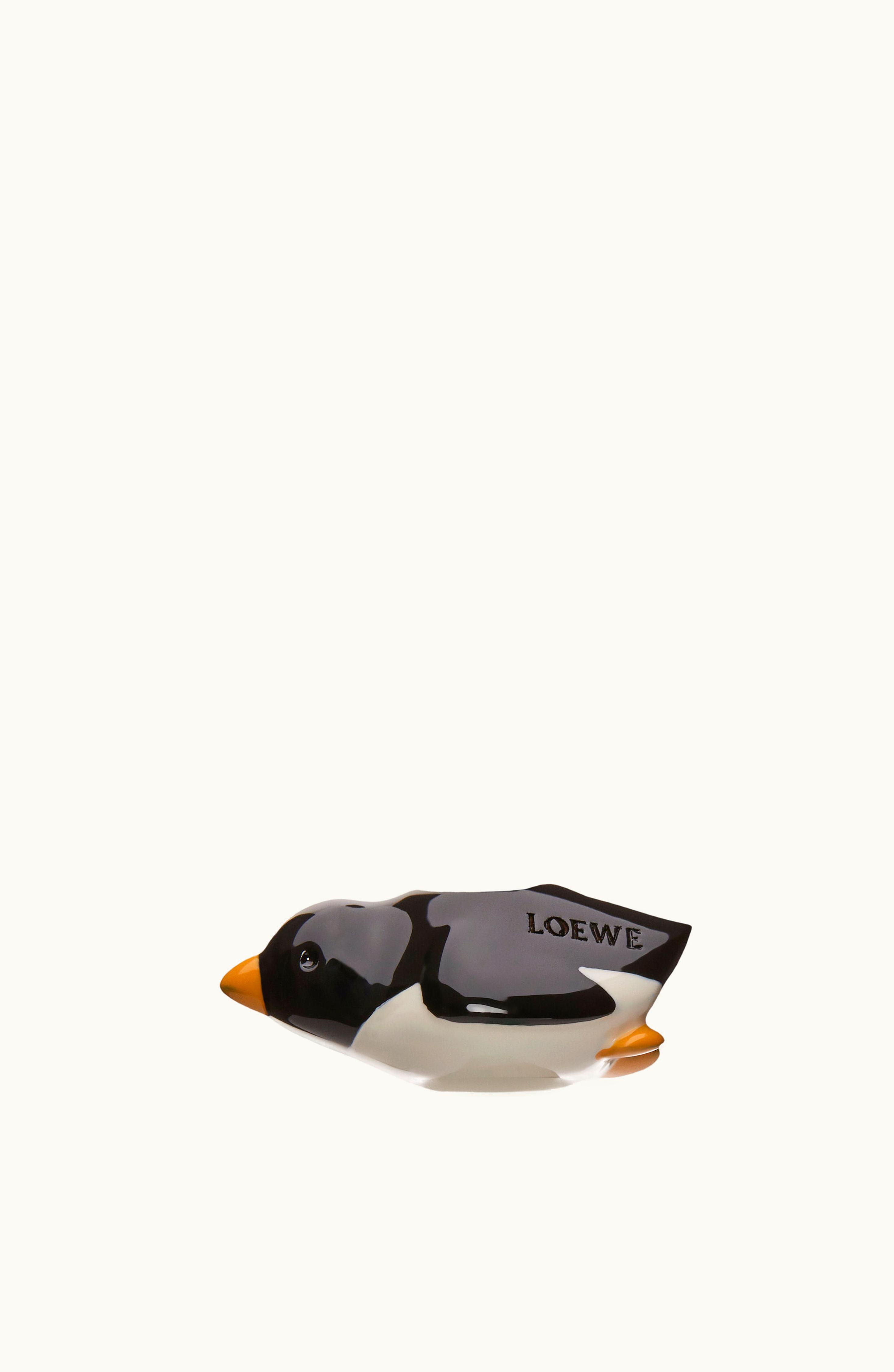 Loewe Loewe Penguin Dice In Brass Black / Soft White