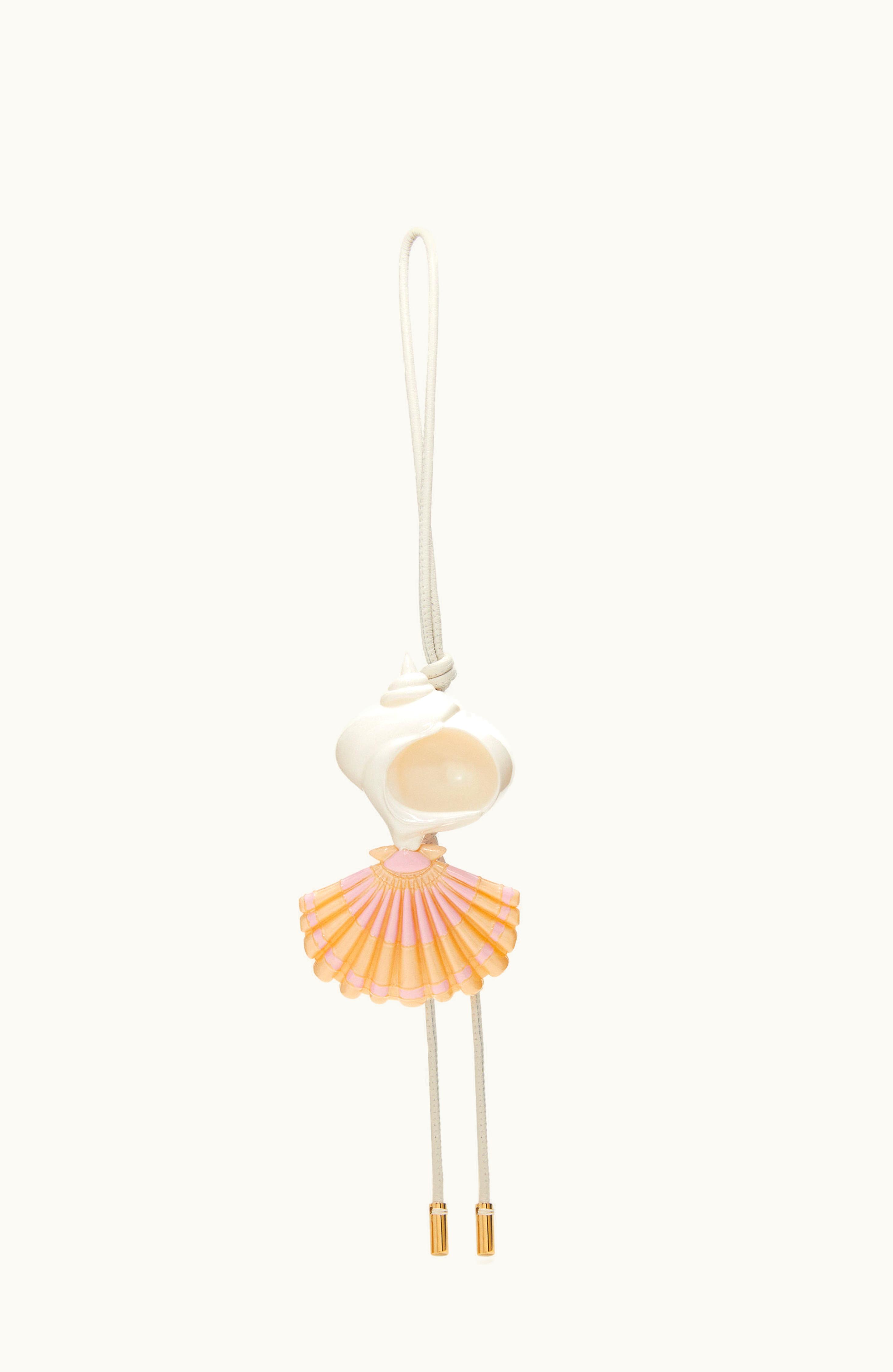Loewe Loewe Maruja Mallo Seashell Charm In Light Foam Rubber Pearly Ivory