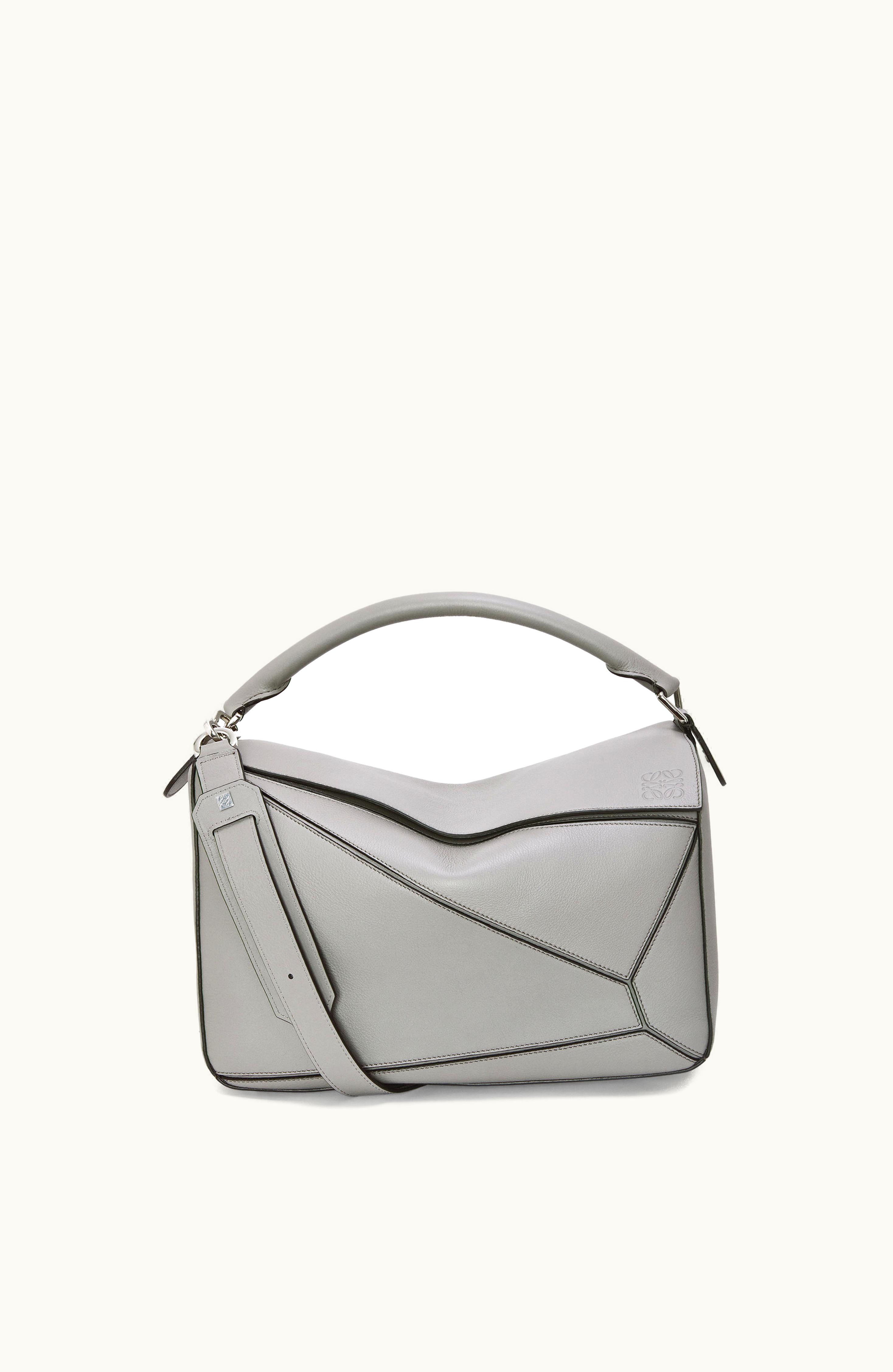 Loewe Loewe Puzzle Large Classic Calfskin Asphalt Grey Bag