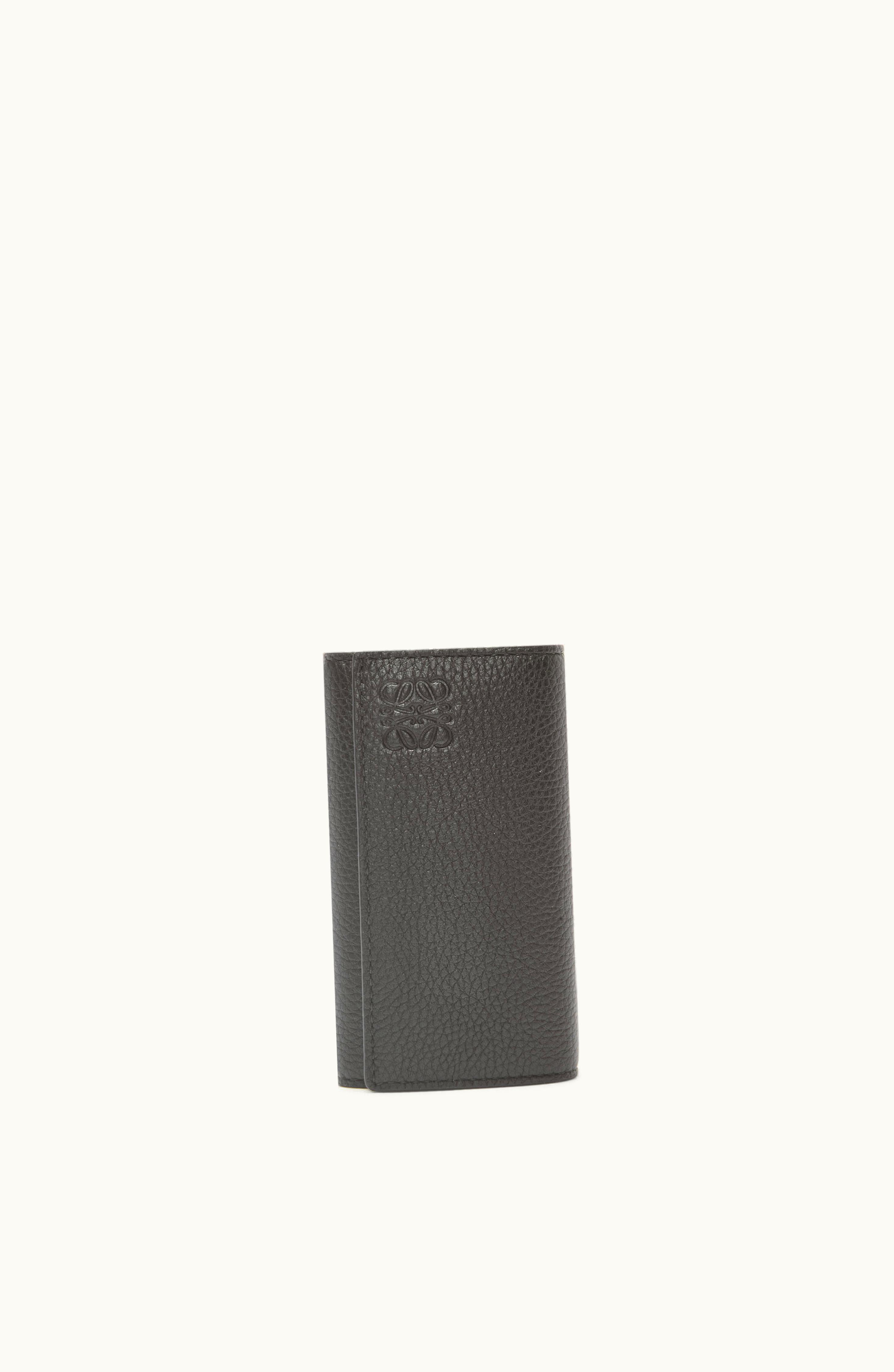 Loewe Loewe Key Case In Soft Grained Calfskin Black