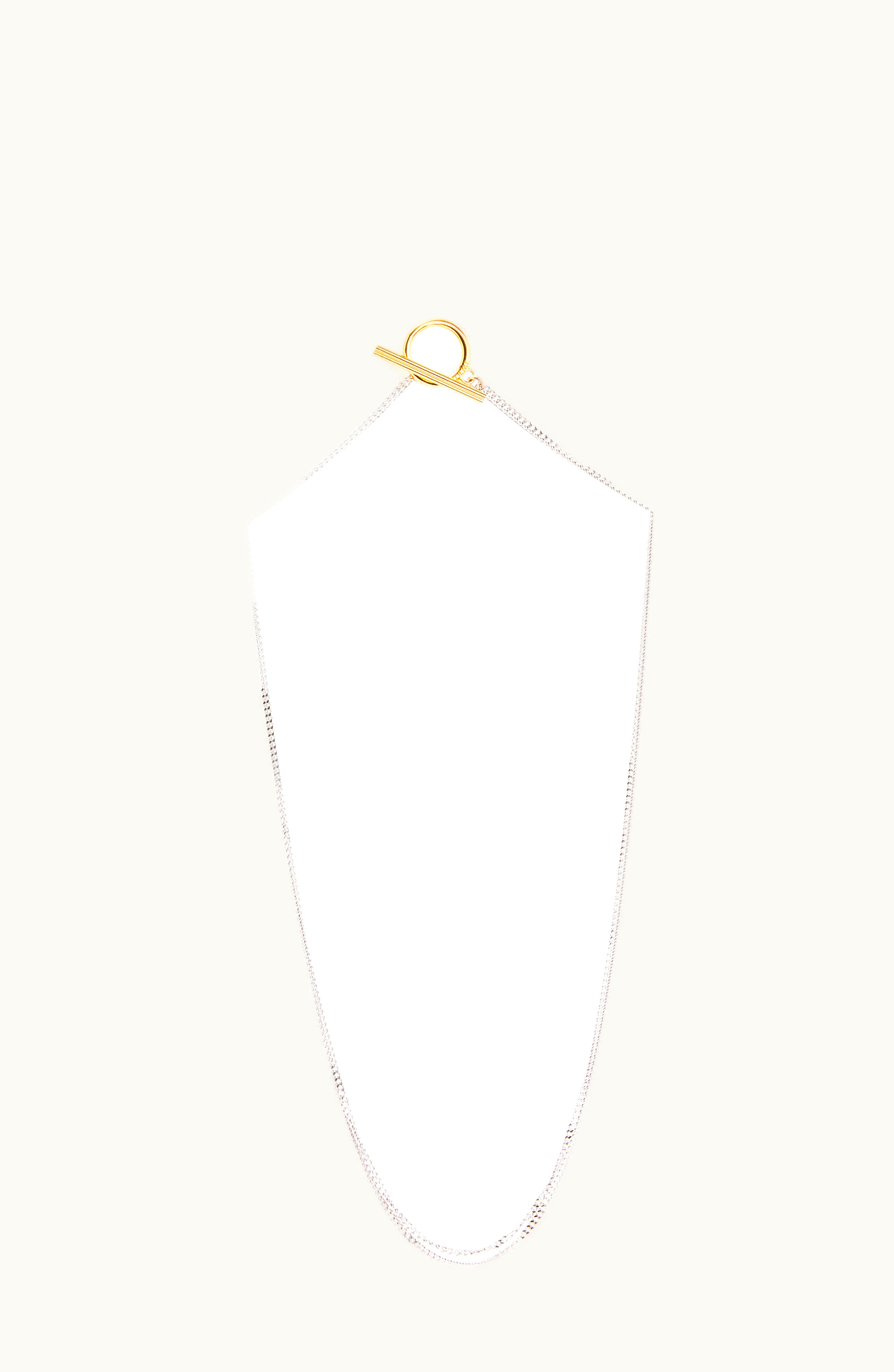 Loewe Loewe Thin Single Chain In Sterling Silver Silver