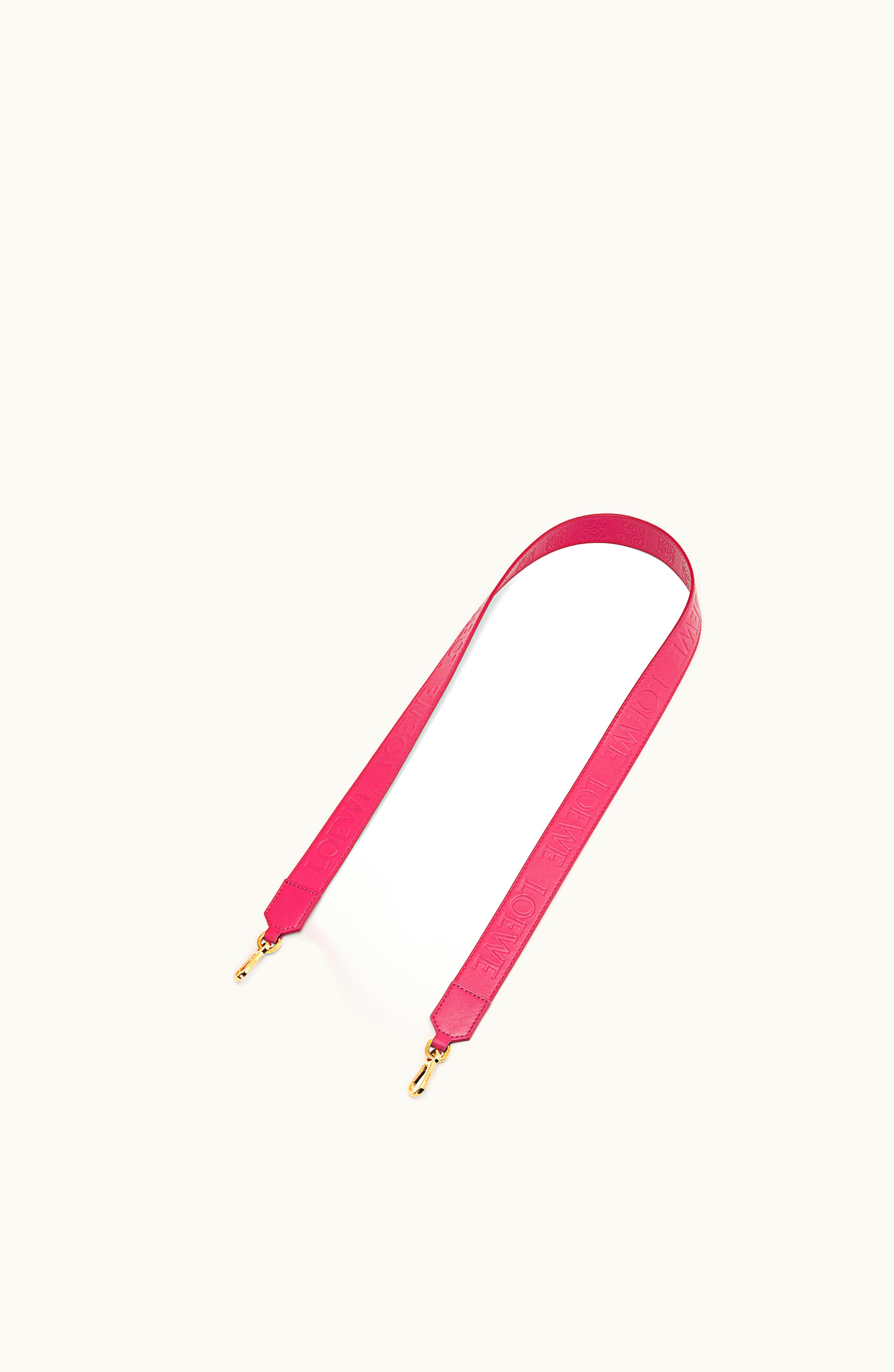 Loewe Loewe Strap In Satin Calfskin Ruby Red Glaze