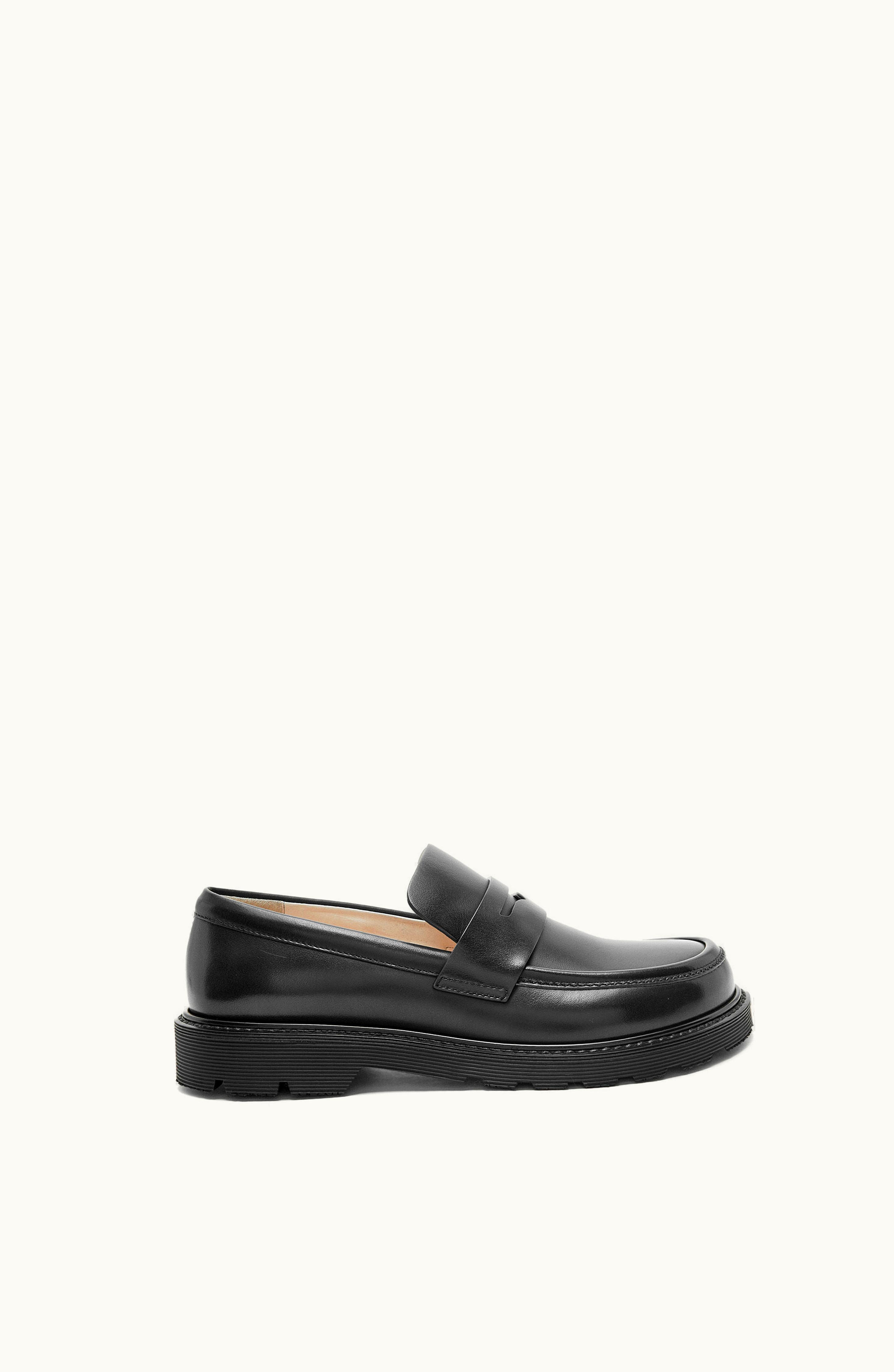 Loewe Loewe Blaze Loafer In Bicolour brushed-off Calfskin Mink / Black