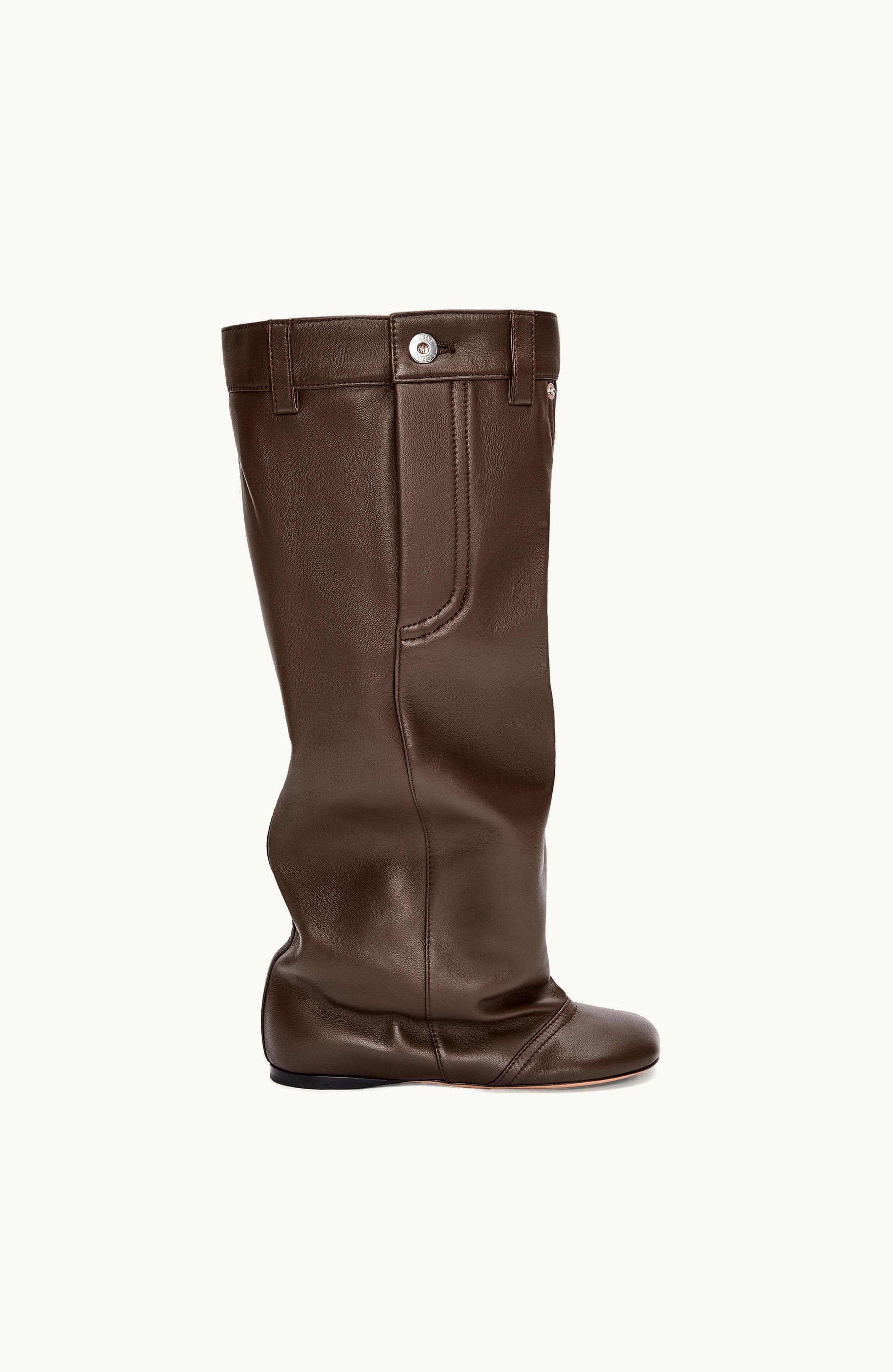 Loewe Loewe Toy Boot In Lambskin Shitake