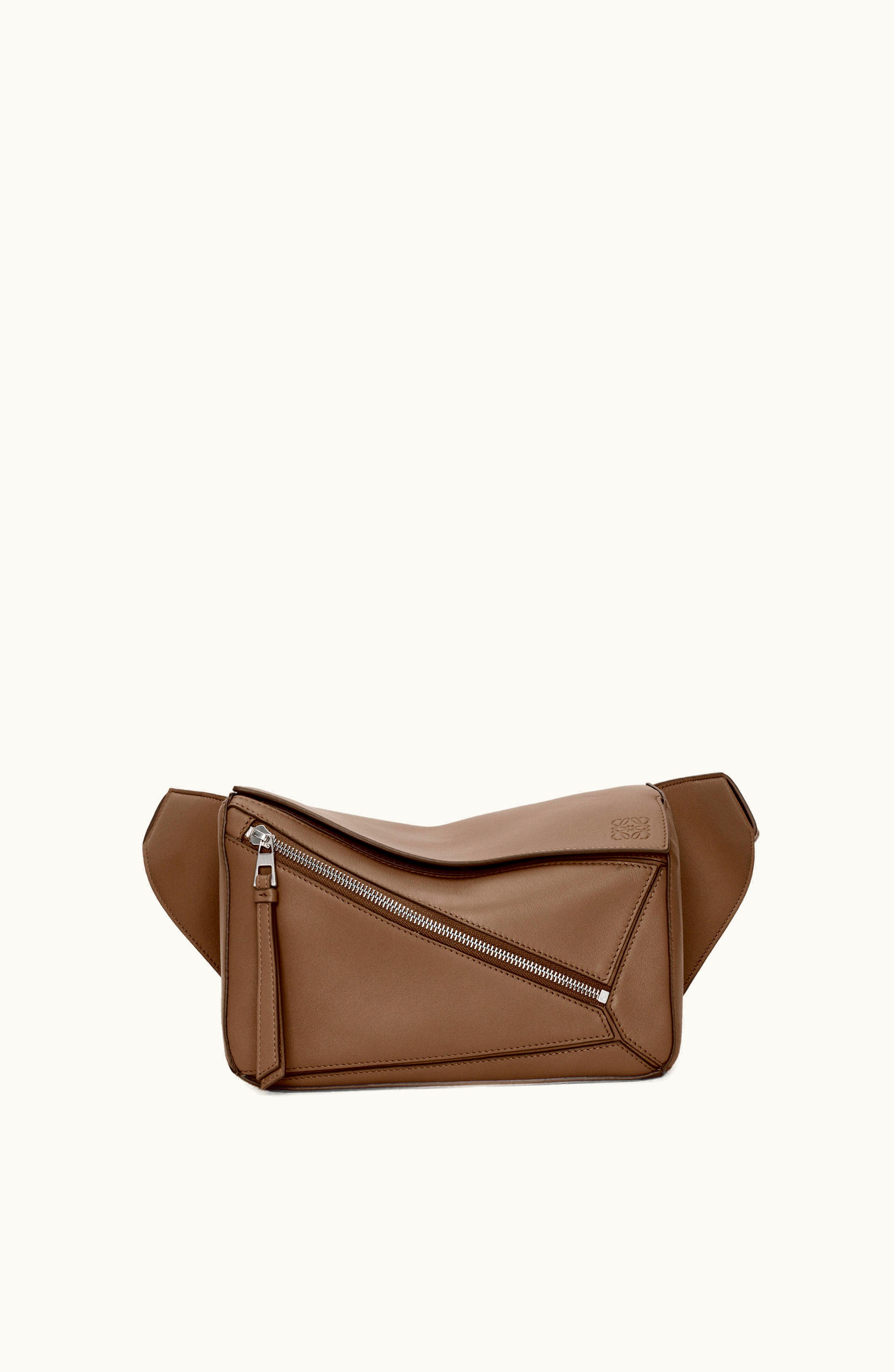 Loewe Loewe Small Puzzle Bumbag In Classic Calfskin Winter Brown