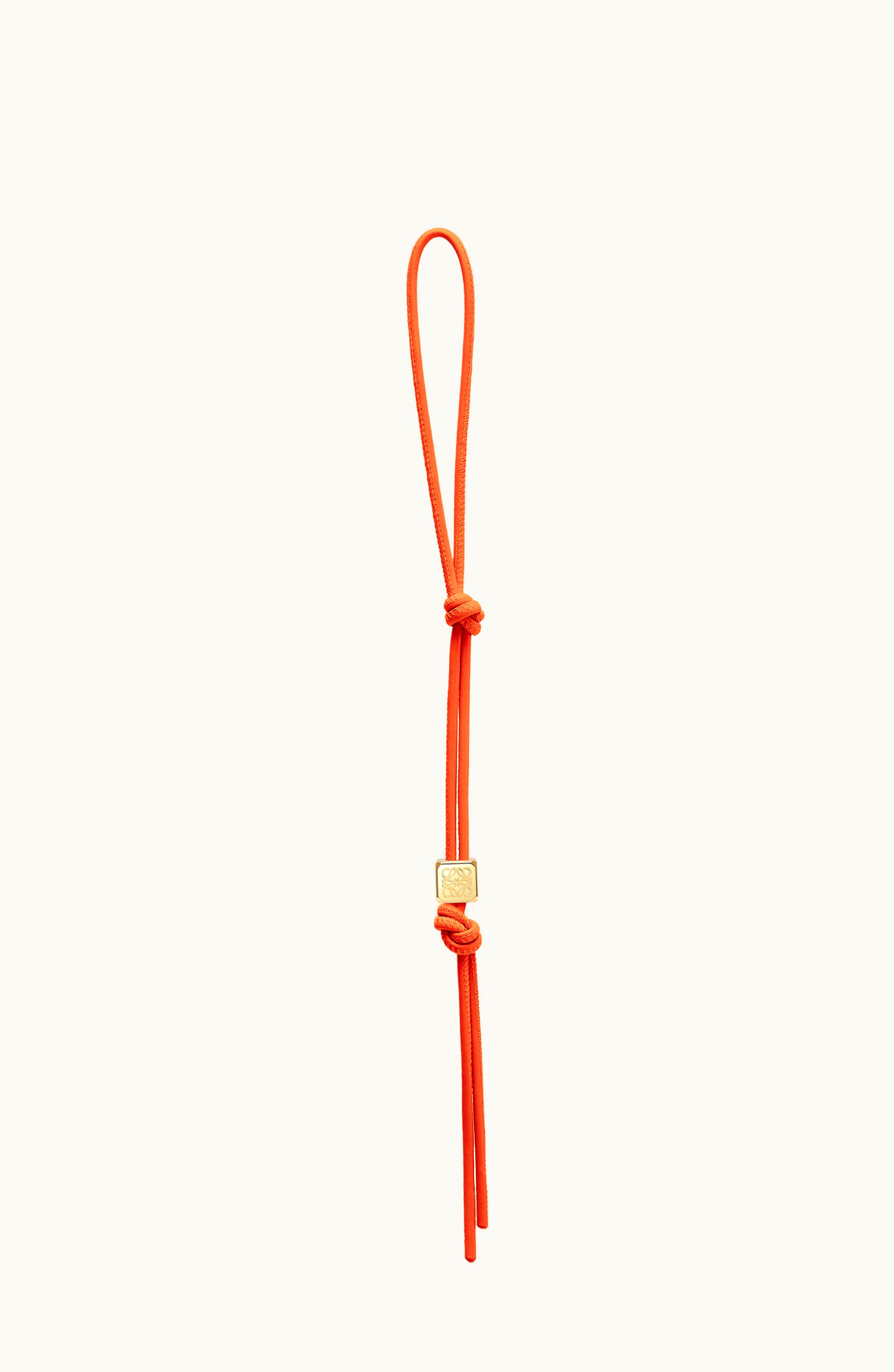 Loewe Loewe Personalisation Strap In Classic Calfskin Vivid Orange