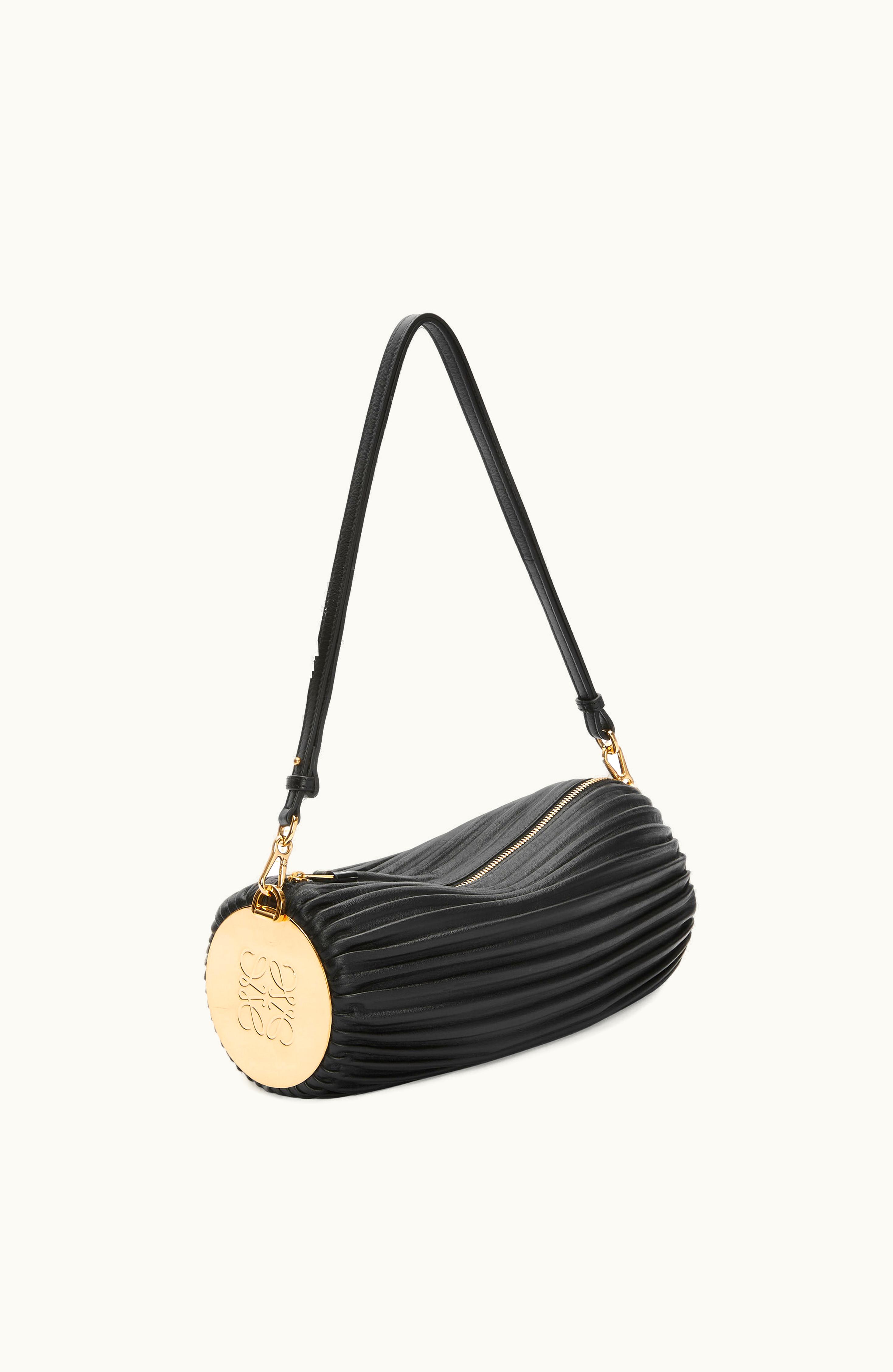 Loewe Loewe Bracelet Pouch In Nappa Lambskin And Brass Black