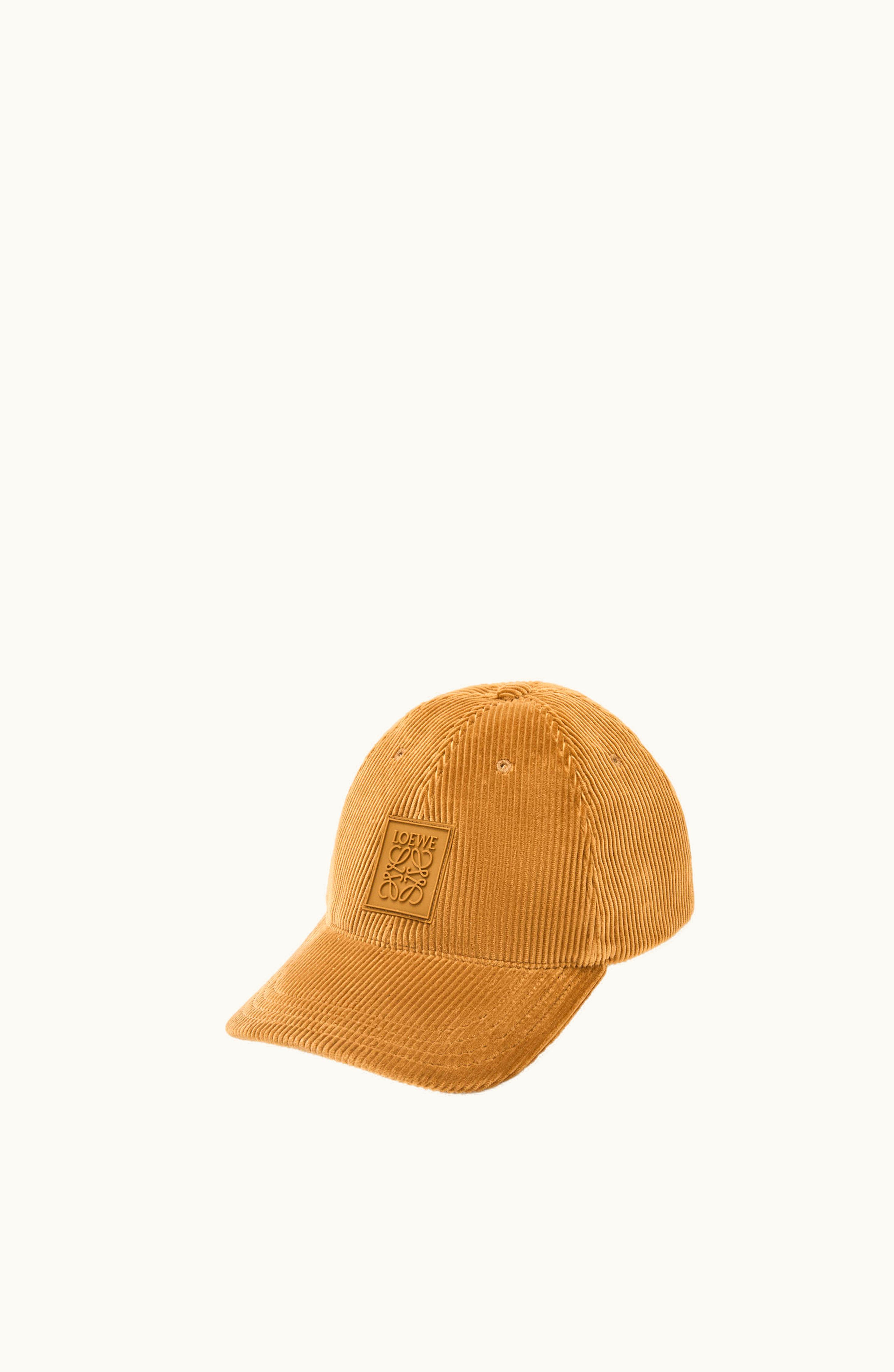 Loewe Loewe Patch Cap In Corduroy Desert