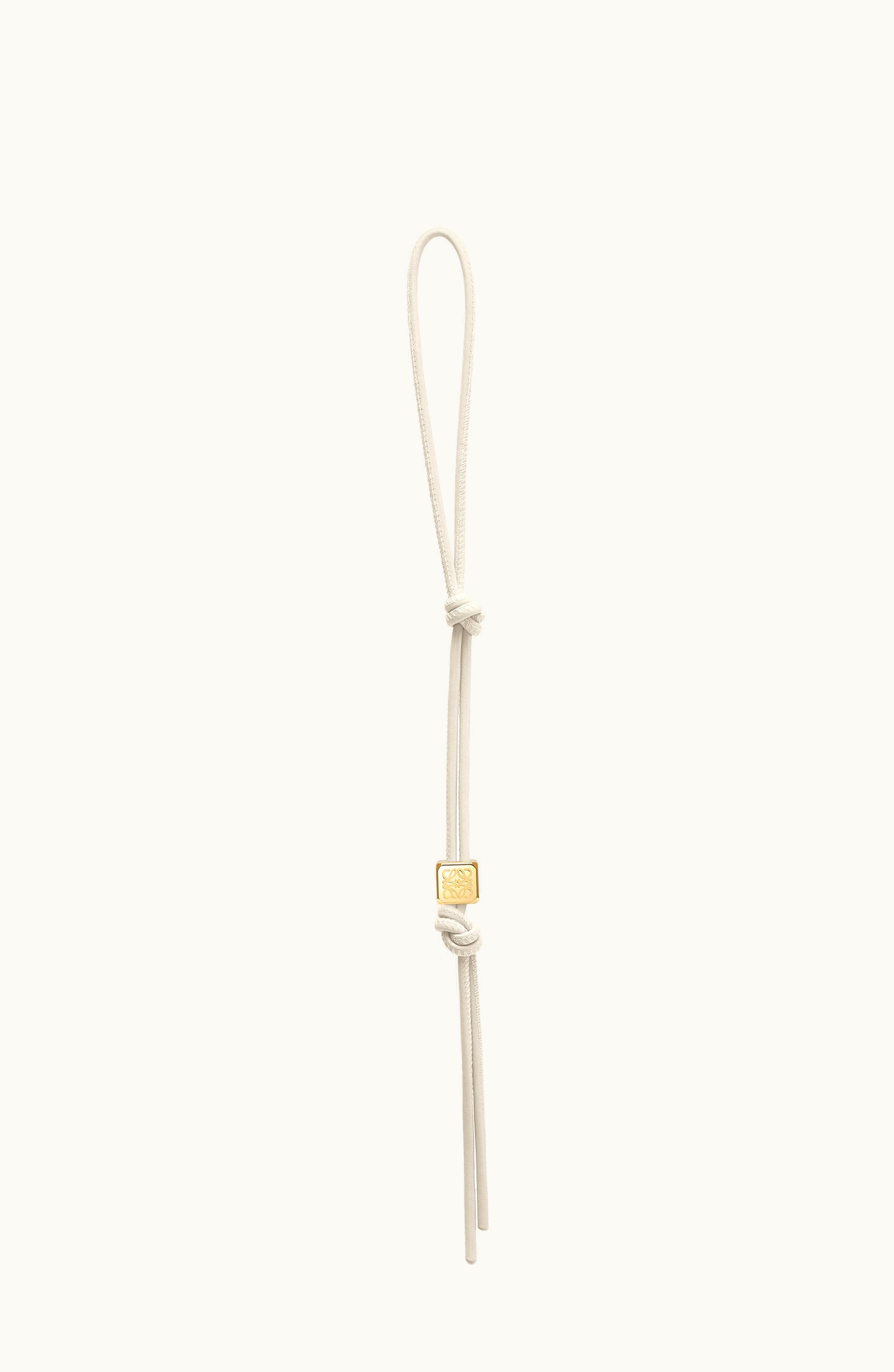 Loewe Loewe Personalisation Strap In Classic Calfskin Soft White