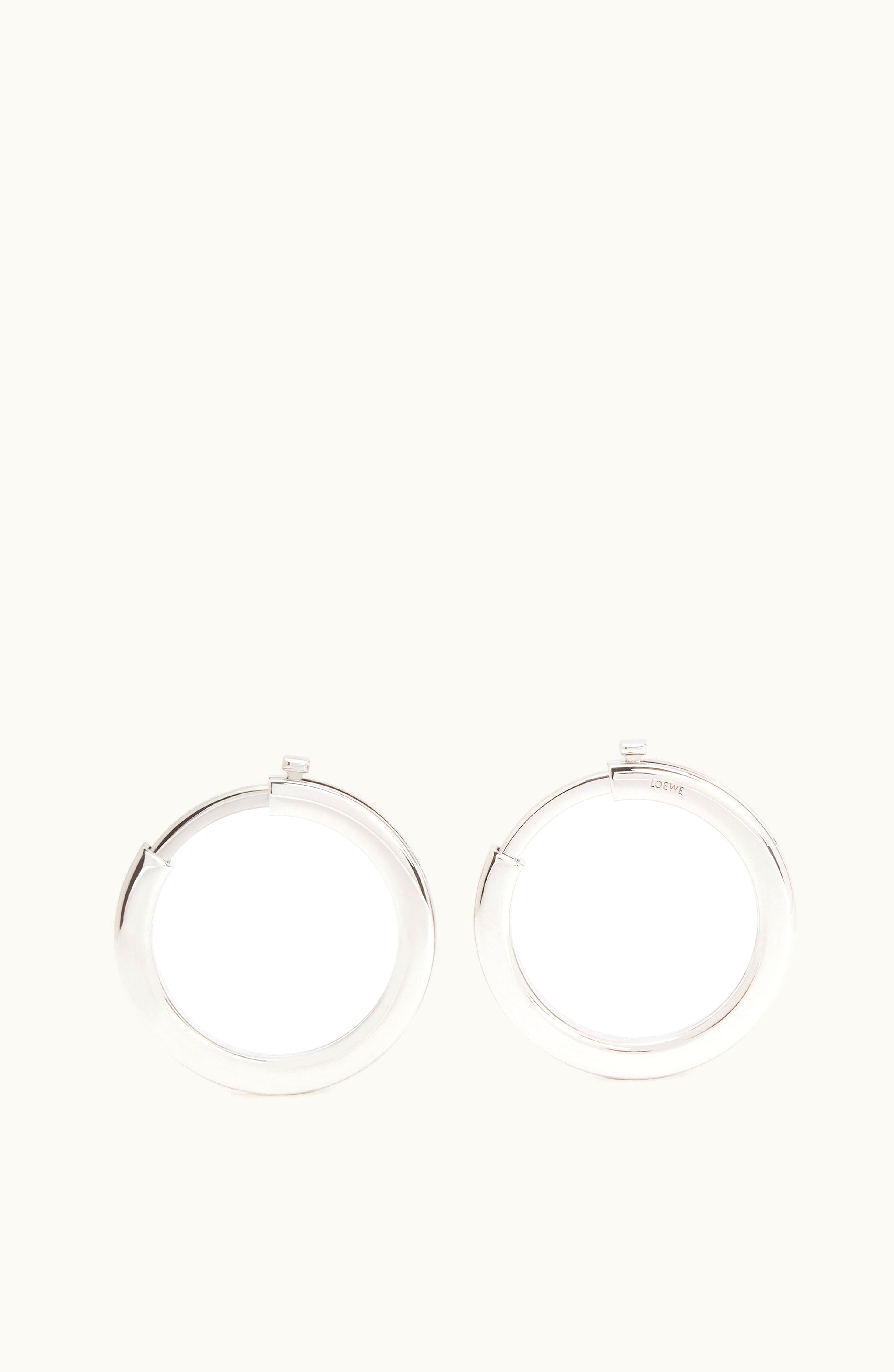 Loewe Loewe Metallic Rings For Strap In Metal Palladium