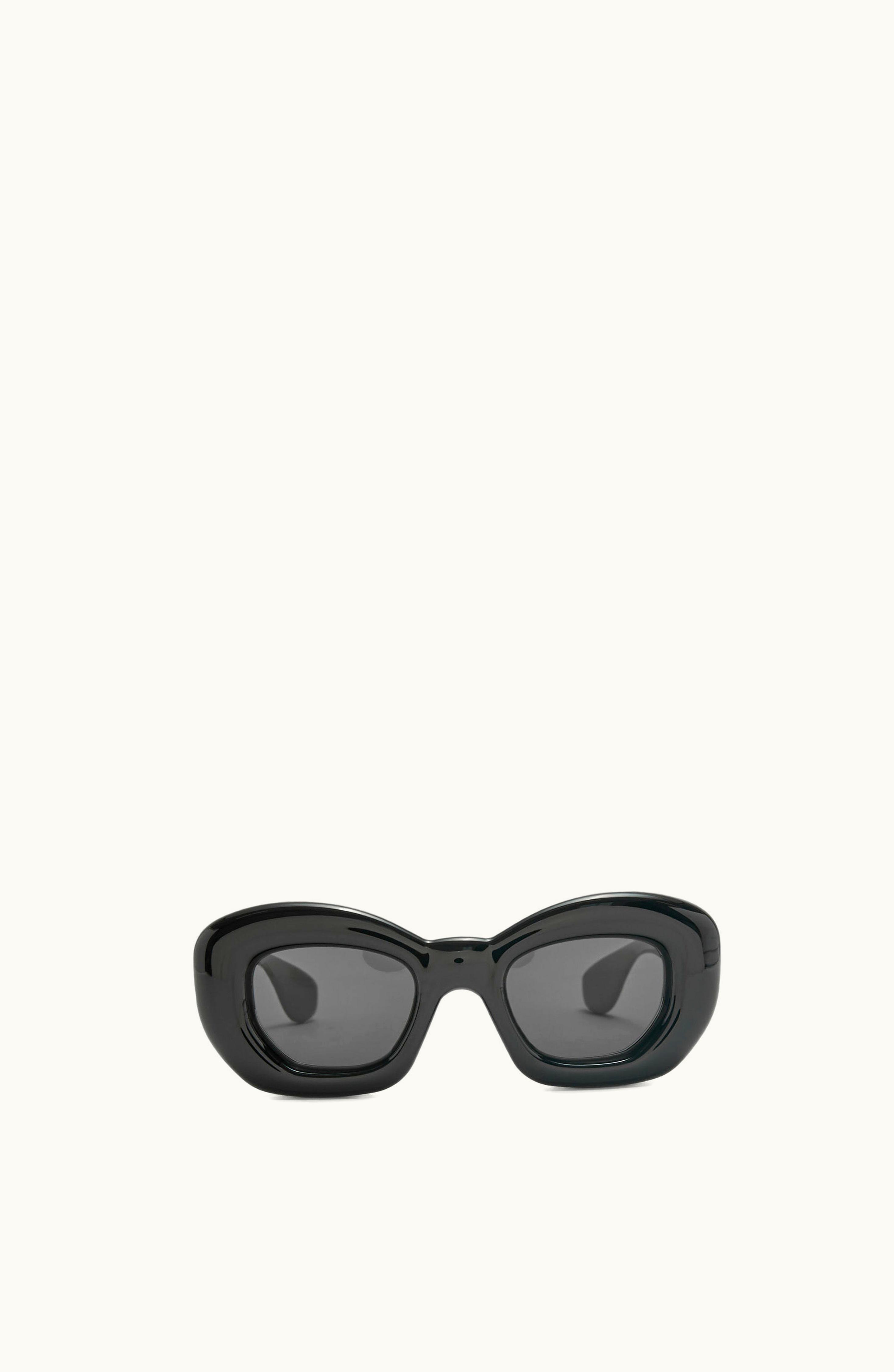 Loewe Loewe Inflated Butterfly Sunglasses In Nylon Shiny Black