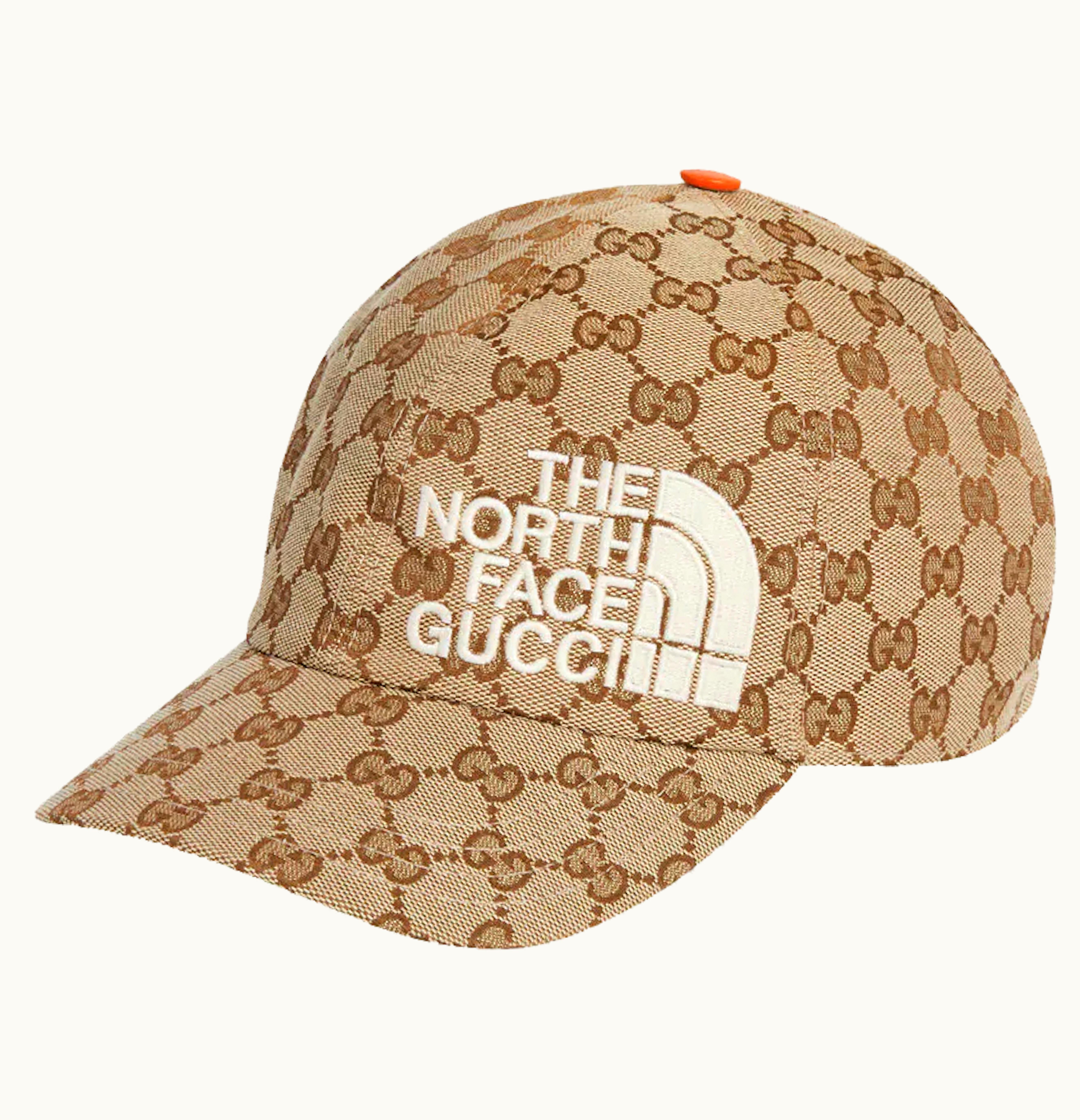Gucci Gucci x The North Face Baseball Hat Beige Ebony
