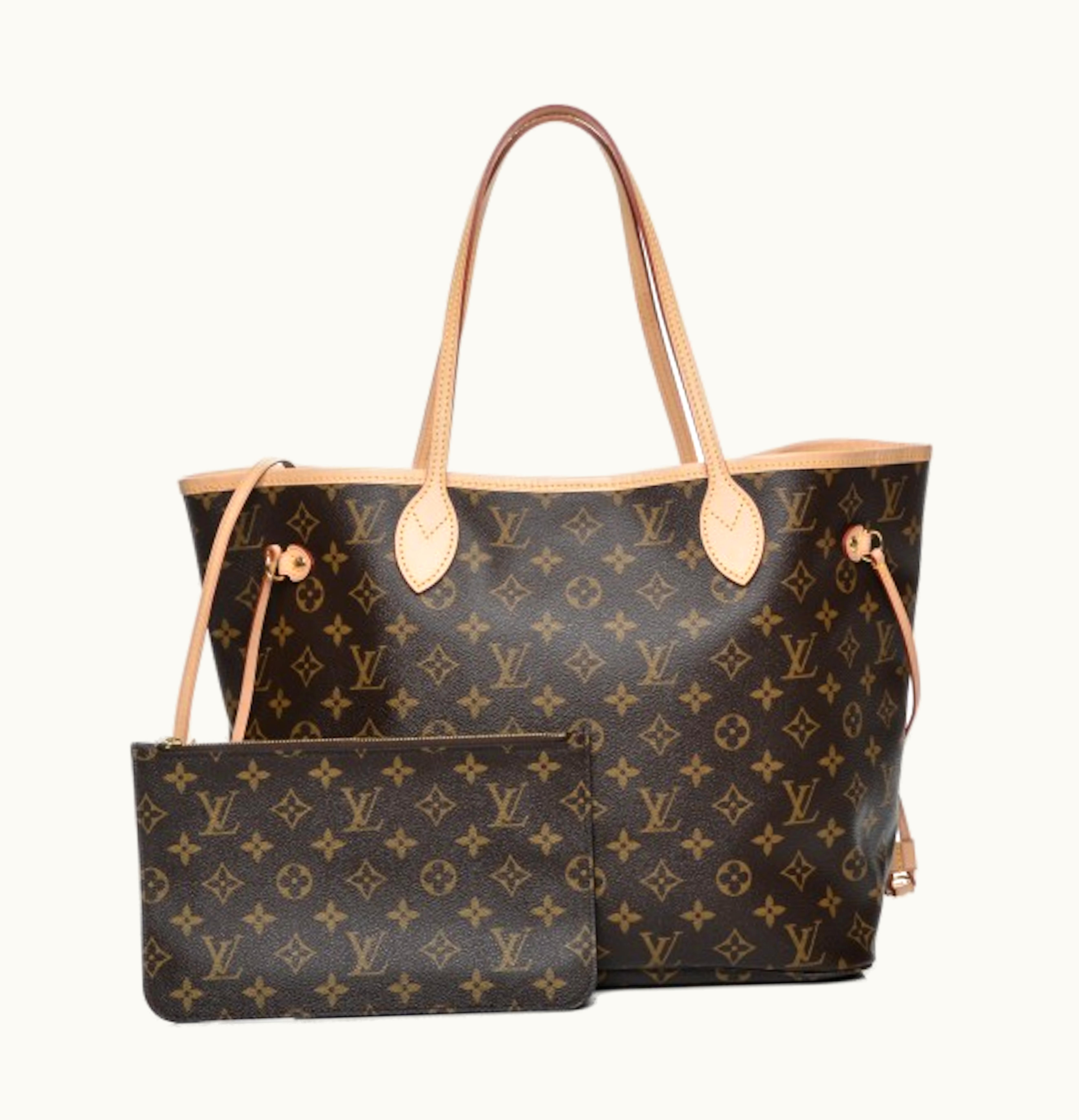 Louis Vuitton Louis Vuitton Neo Neverfull Monogram MM Beige Lining