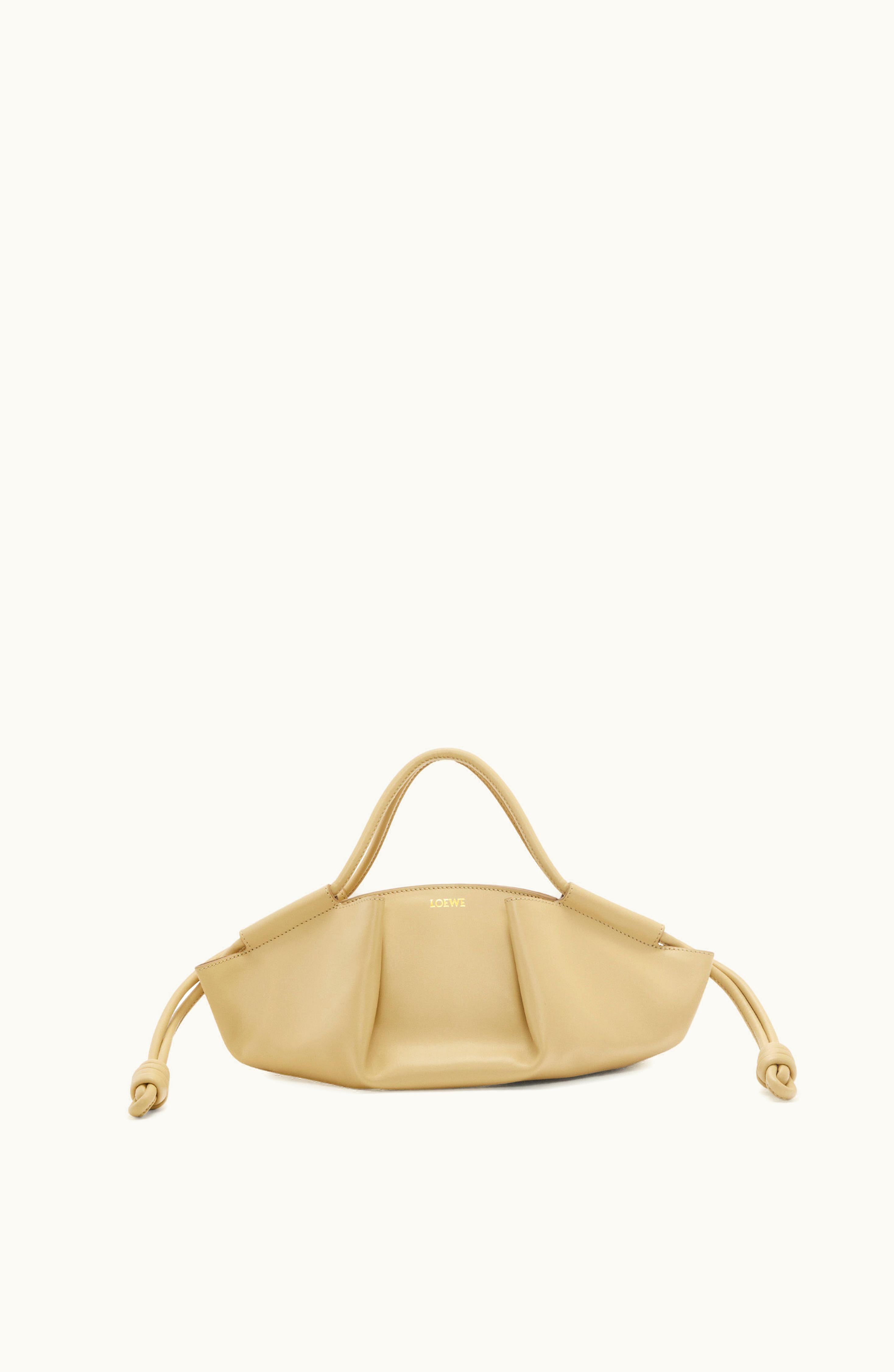 Loewe Loewe Small Paseo Bag In Shiny Nappa Calfskin Clay Green