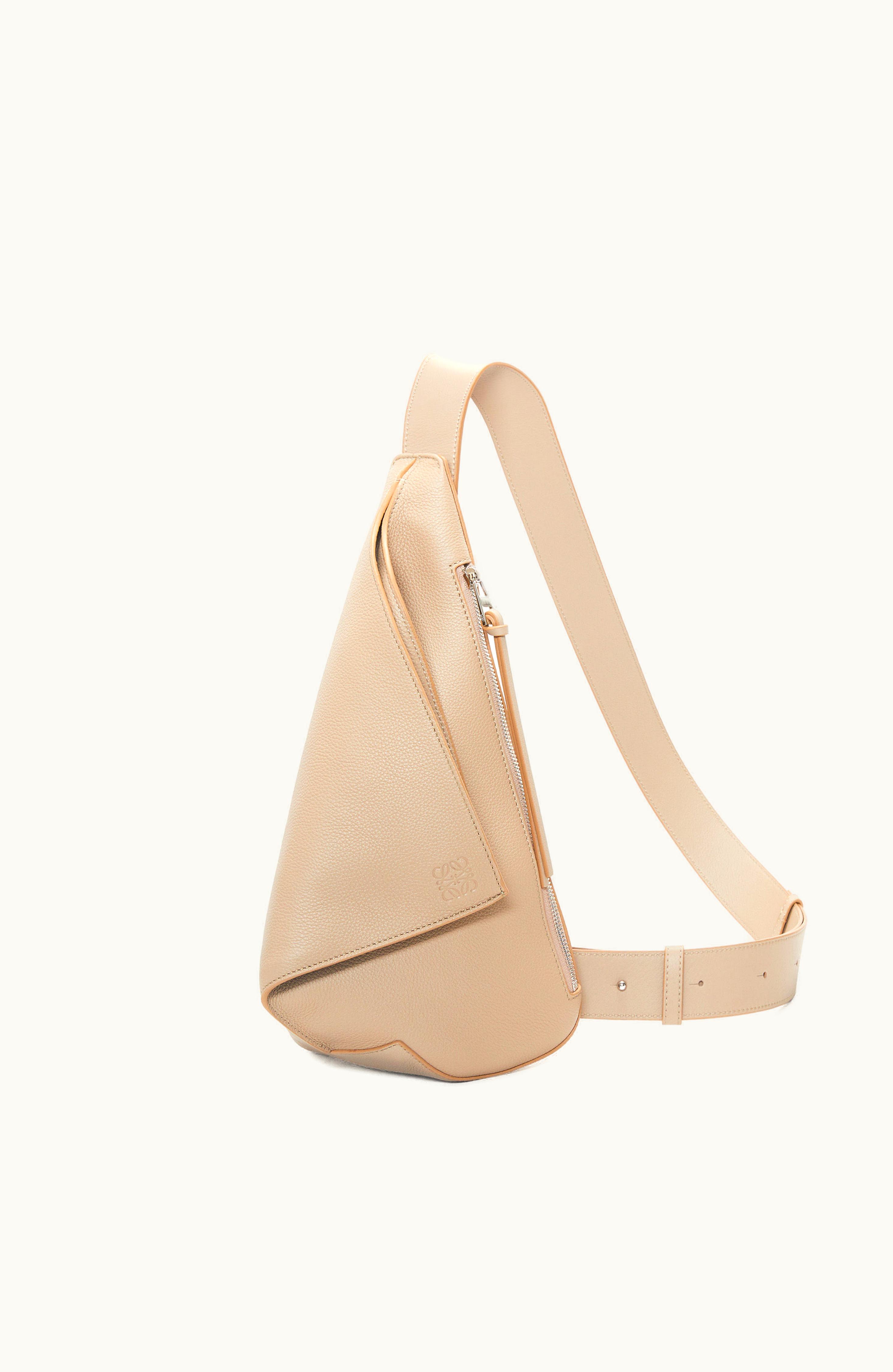 Loewe Loewe Anton Sling In Soft Grained Calfskin Sand