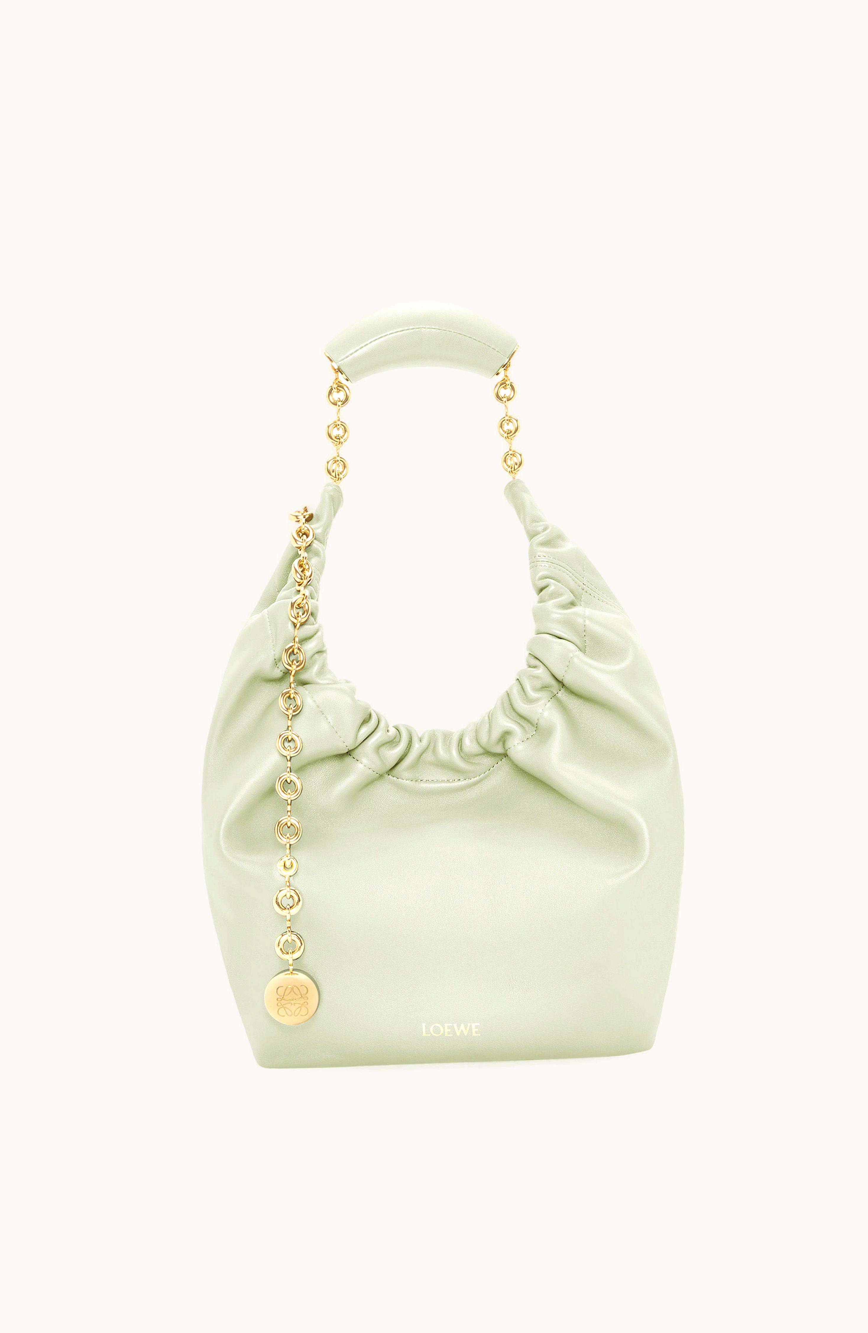 Loewe Loewe Small Squeeze Bag In Nappa Lambskin Spring Jade