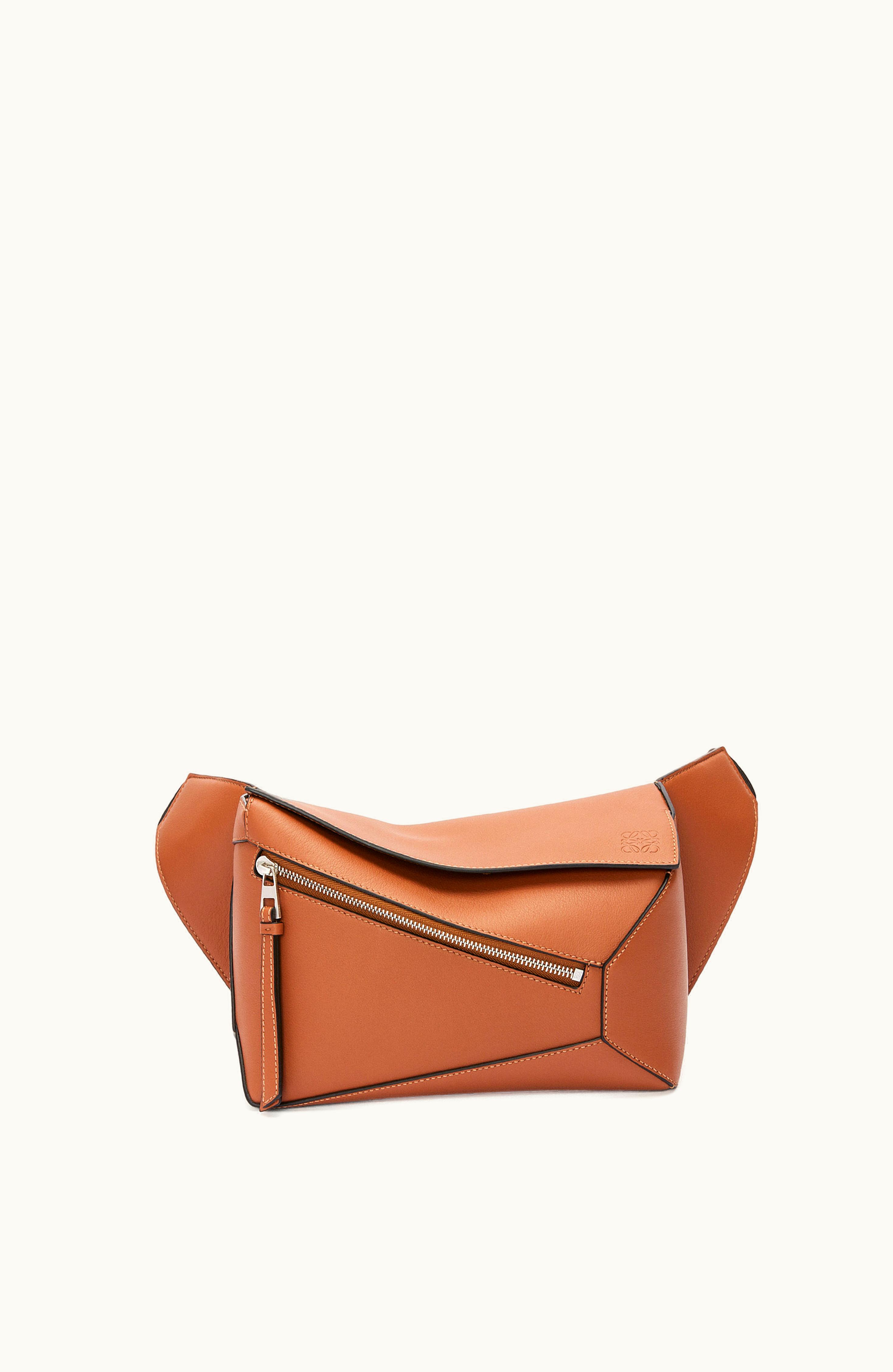 Loewe Loewe Small Puzzle Bumbag In Classic Calfskin Tan