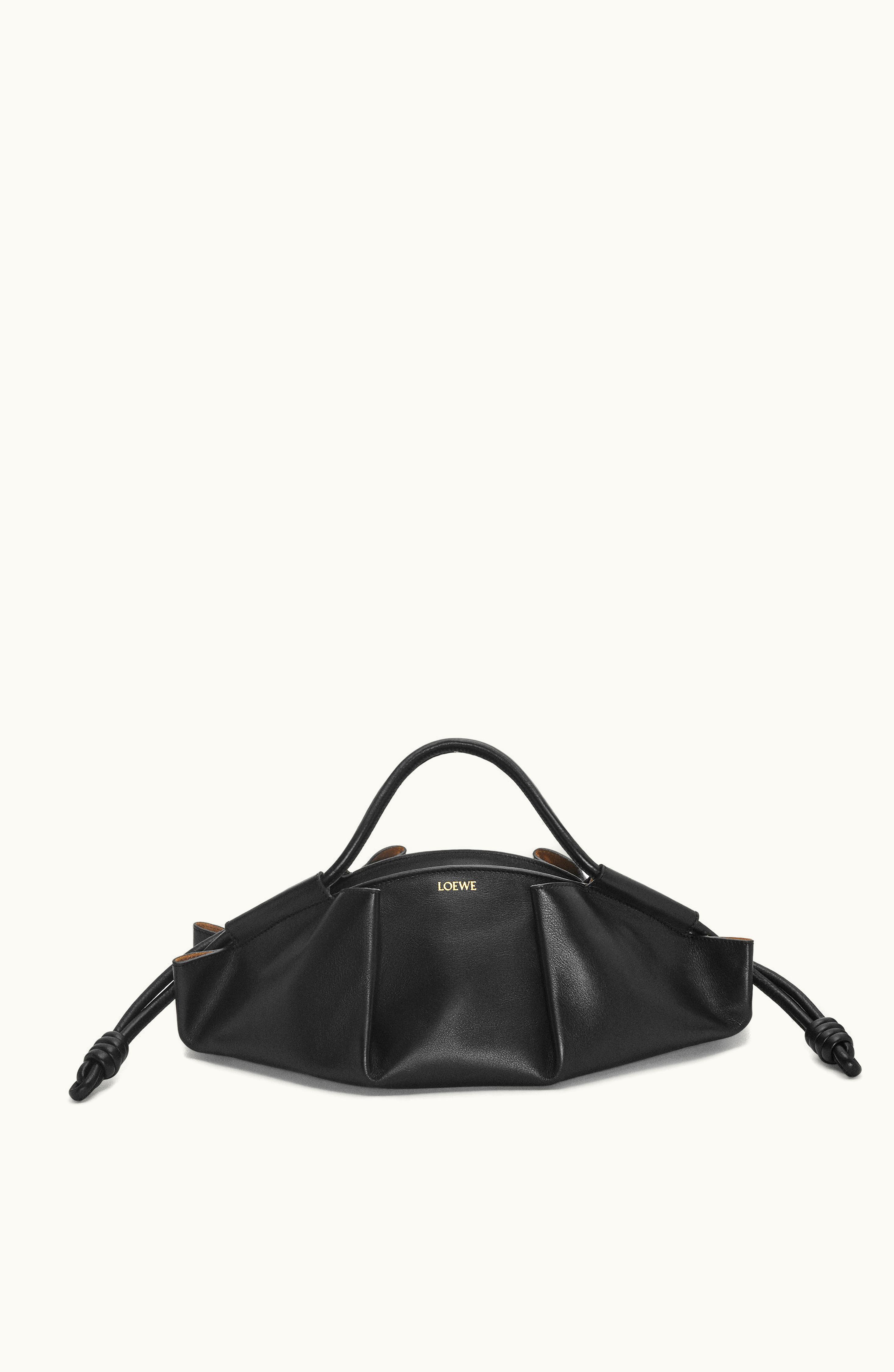 Loewe Loewe Paseo Bag In Shiny Nappa Calfskin Black