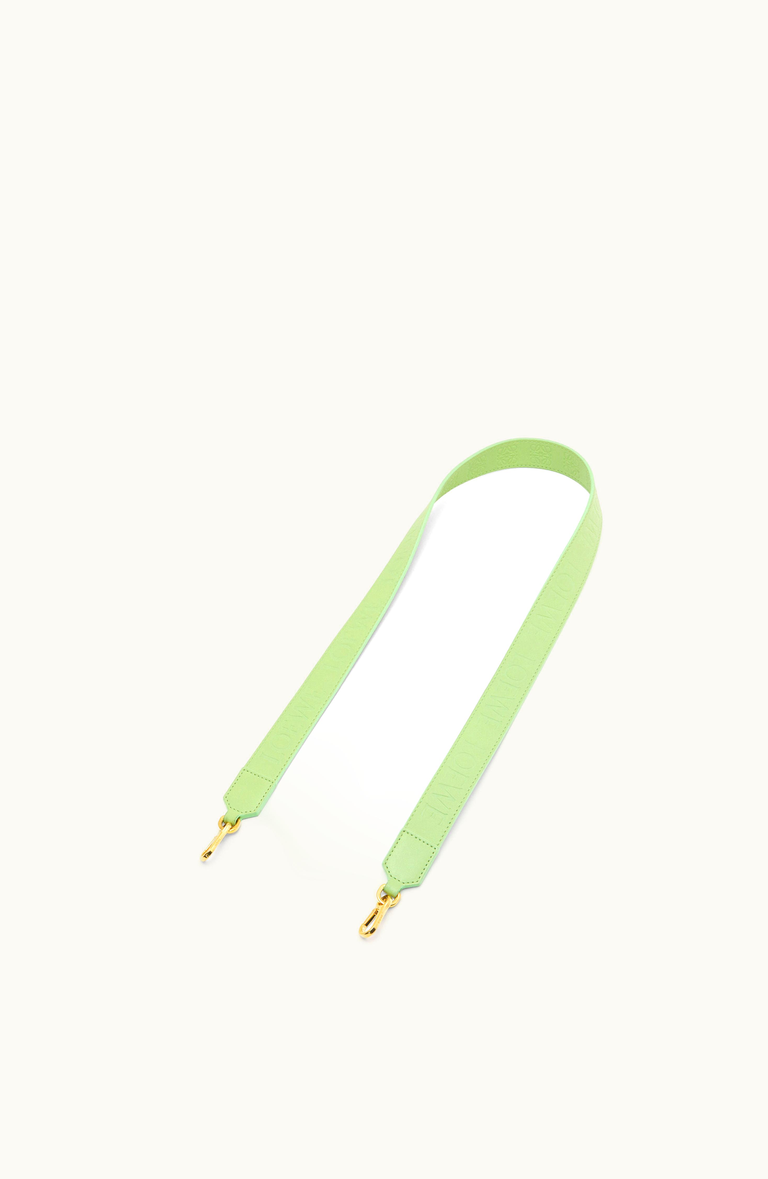 Loewe Loewe Strap In Satin Calfskin Lime Green Glaze