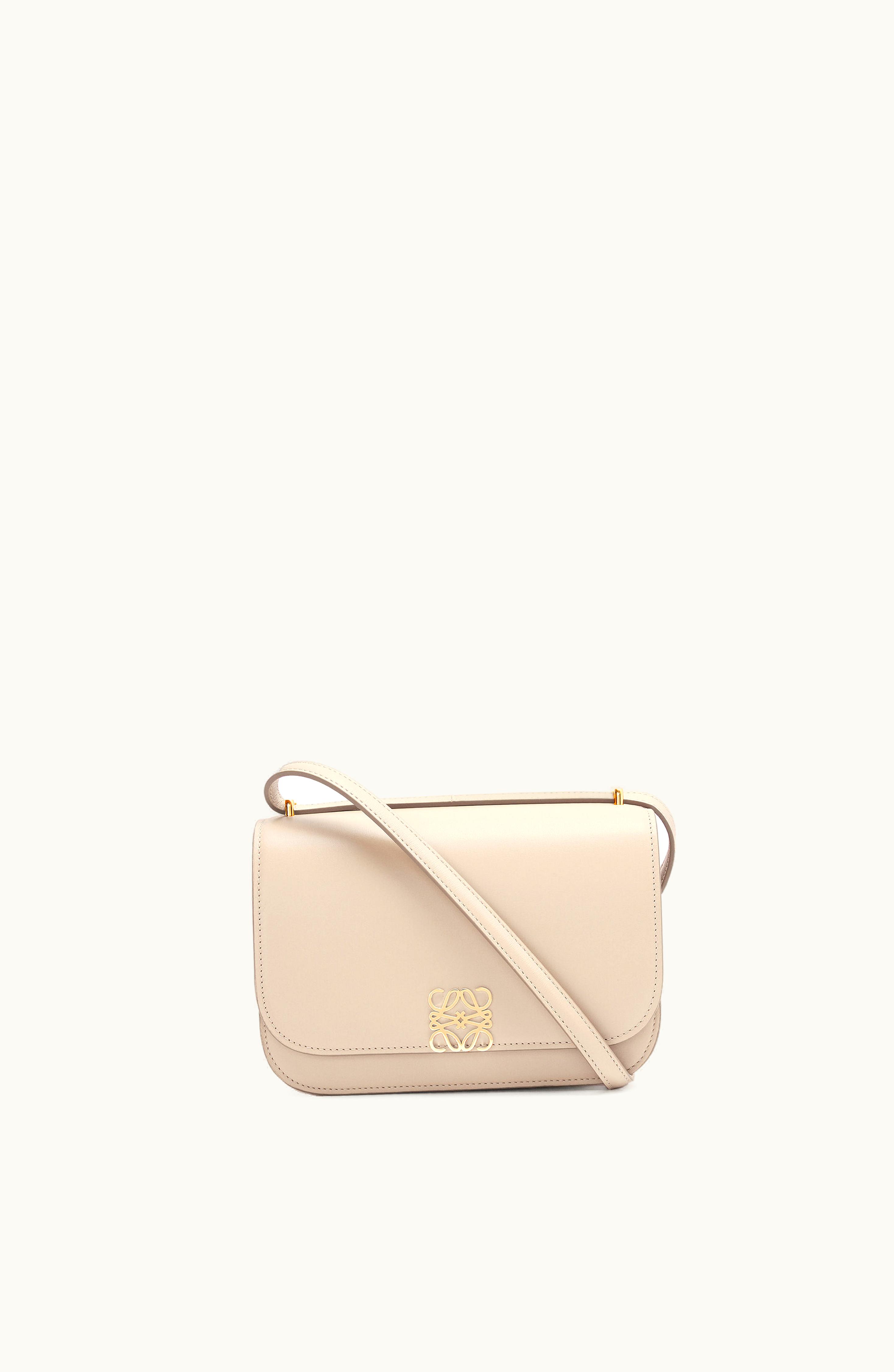 Loewe Loewe Small Goya Bag In Silk Calfskin Light Ghost