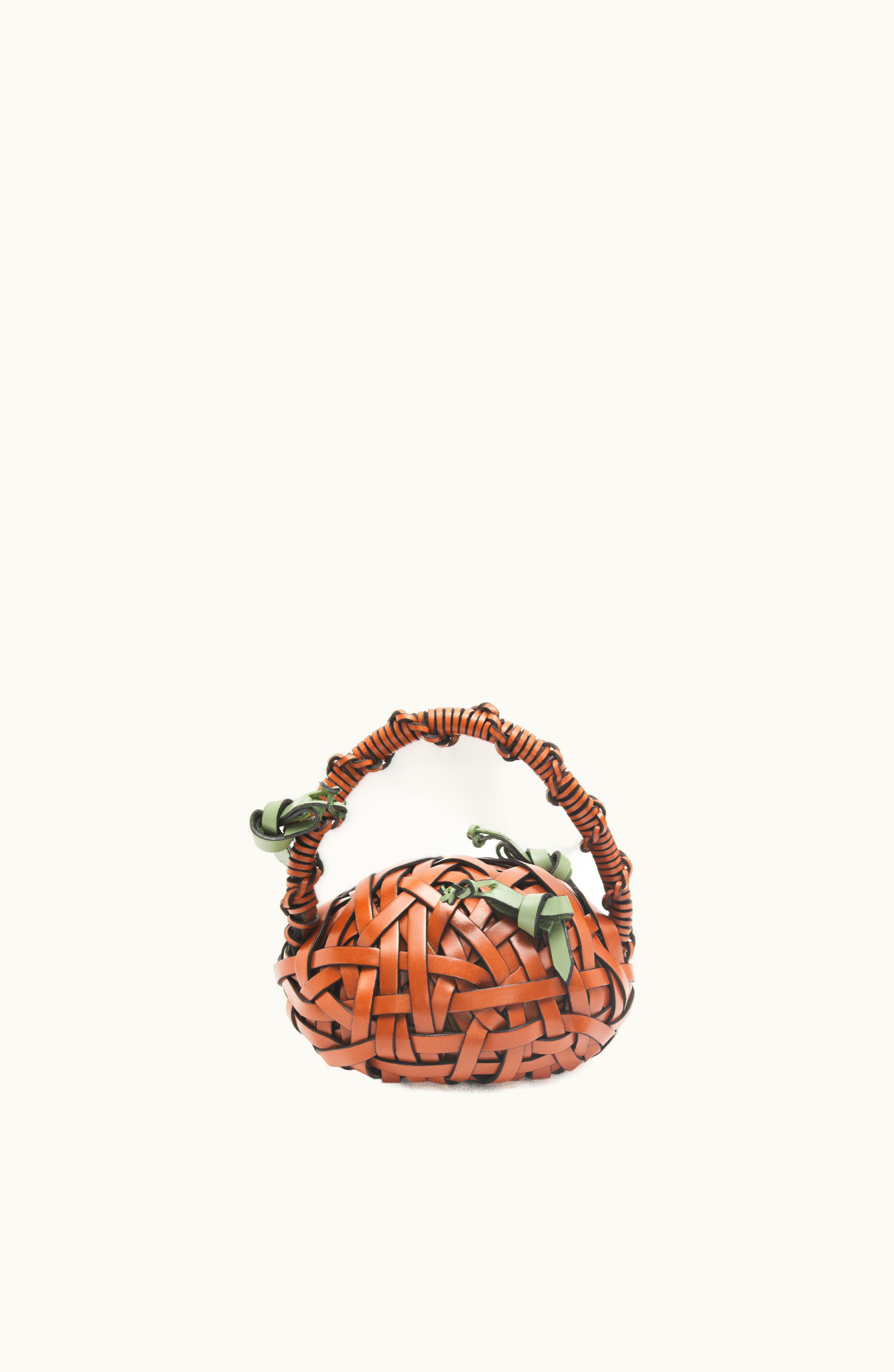 Loewe Loewe Door Stop In Stone And Calfskin Tan