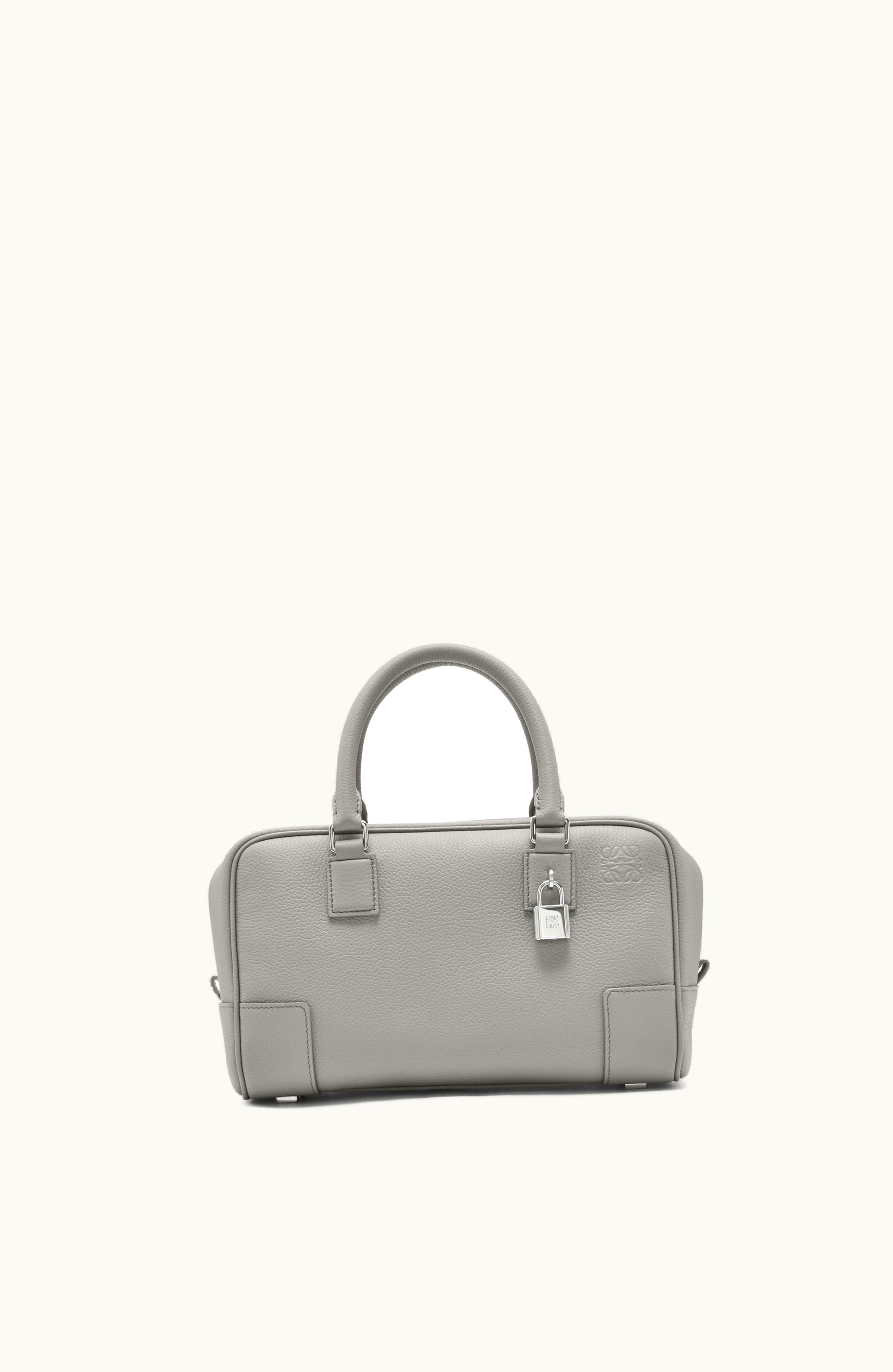 Loewe Loewe Amazona 23 Bag In Soft Grained Calfskin Pearl Grey