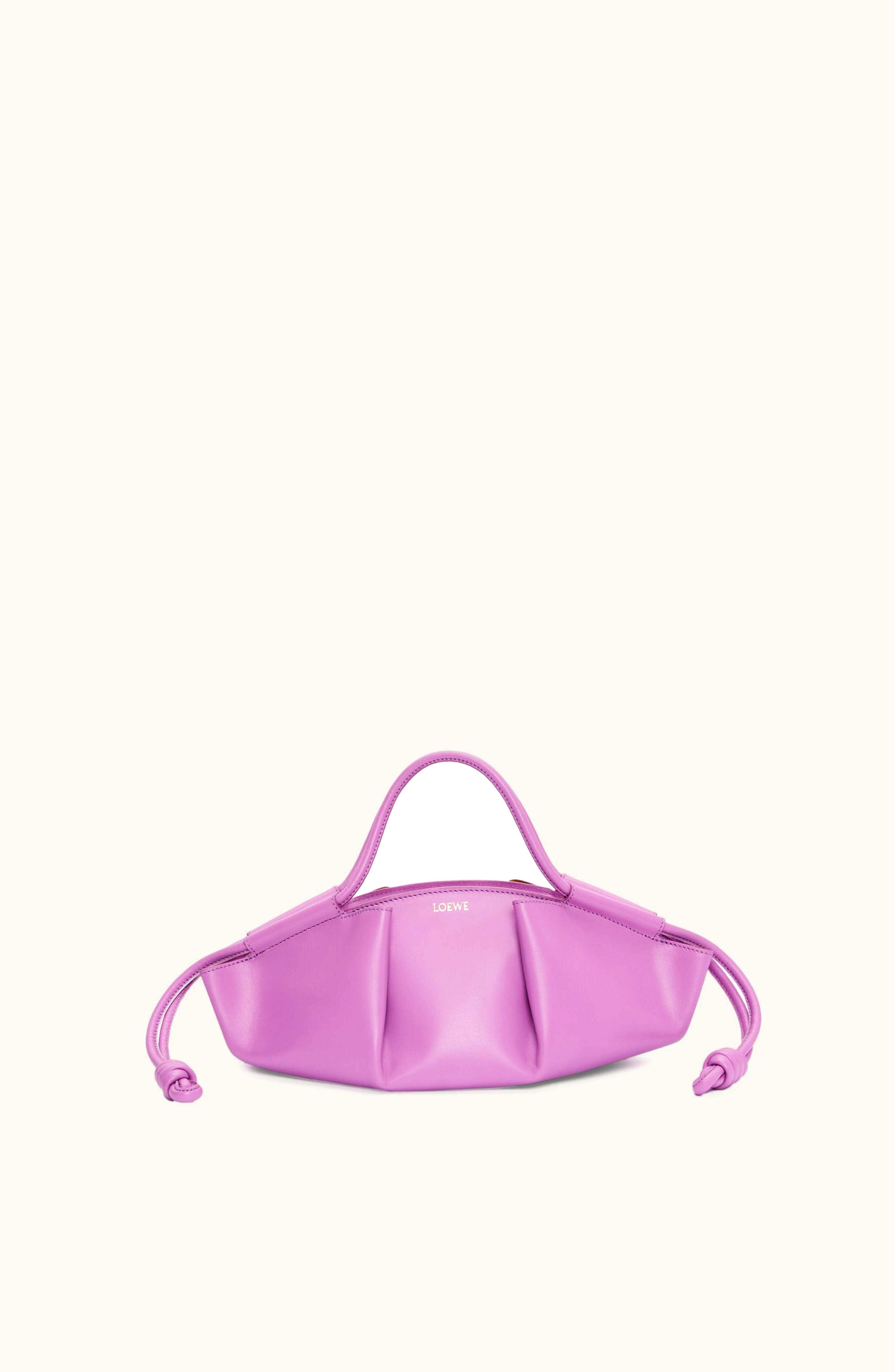 Loewe Loewe Small Paseo Bag In Shiny Nappa Calfskin Rockrose