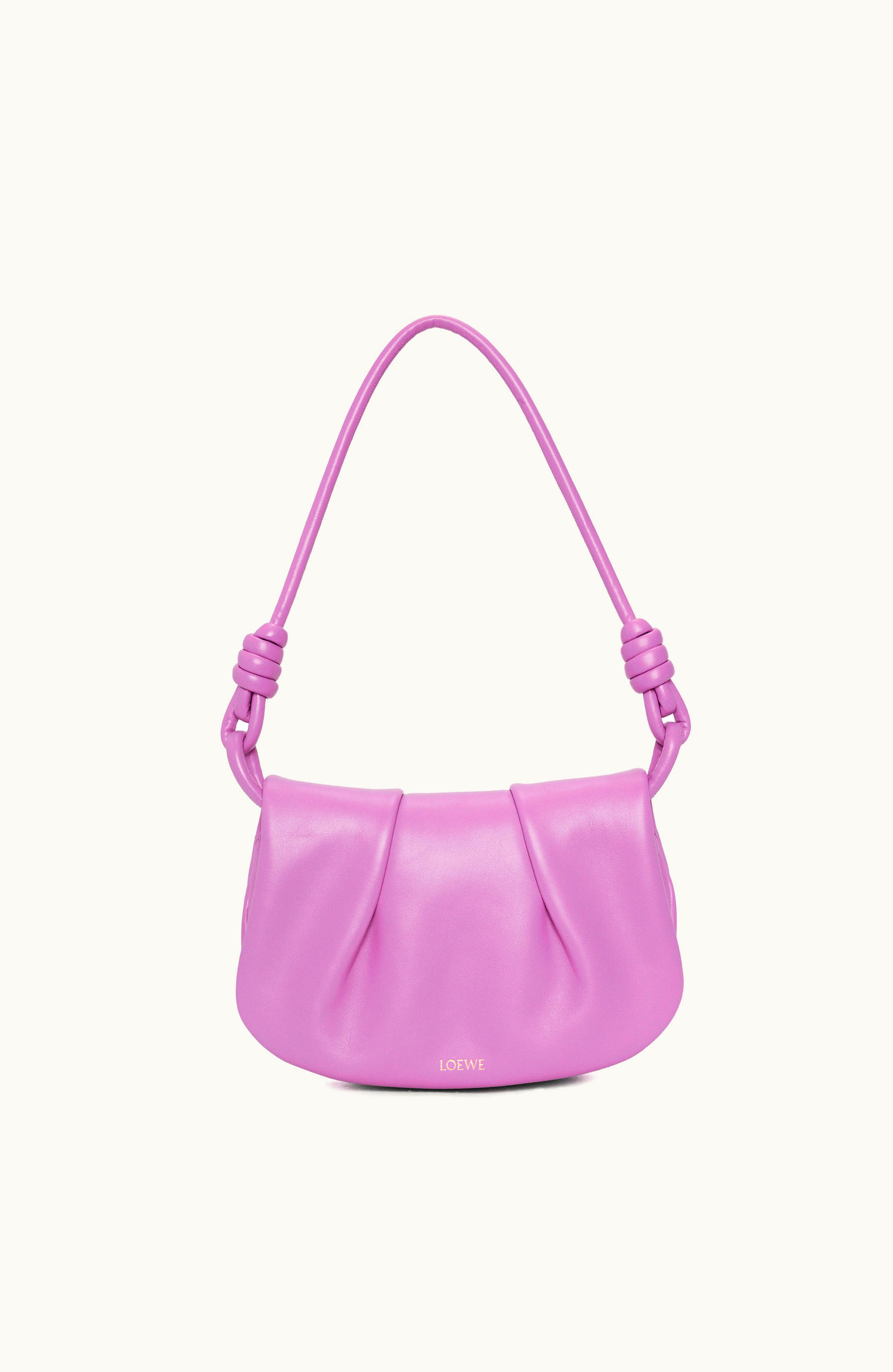 Loewe Loewe Paseo Satchel In Shiny Nappa Calfskin Rockrose