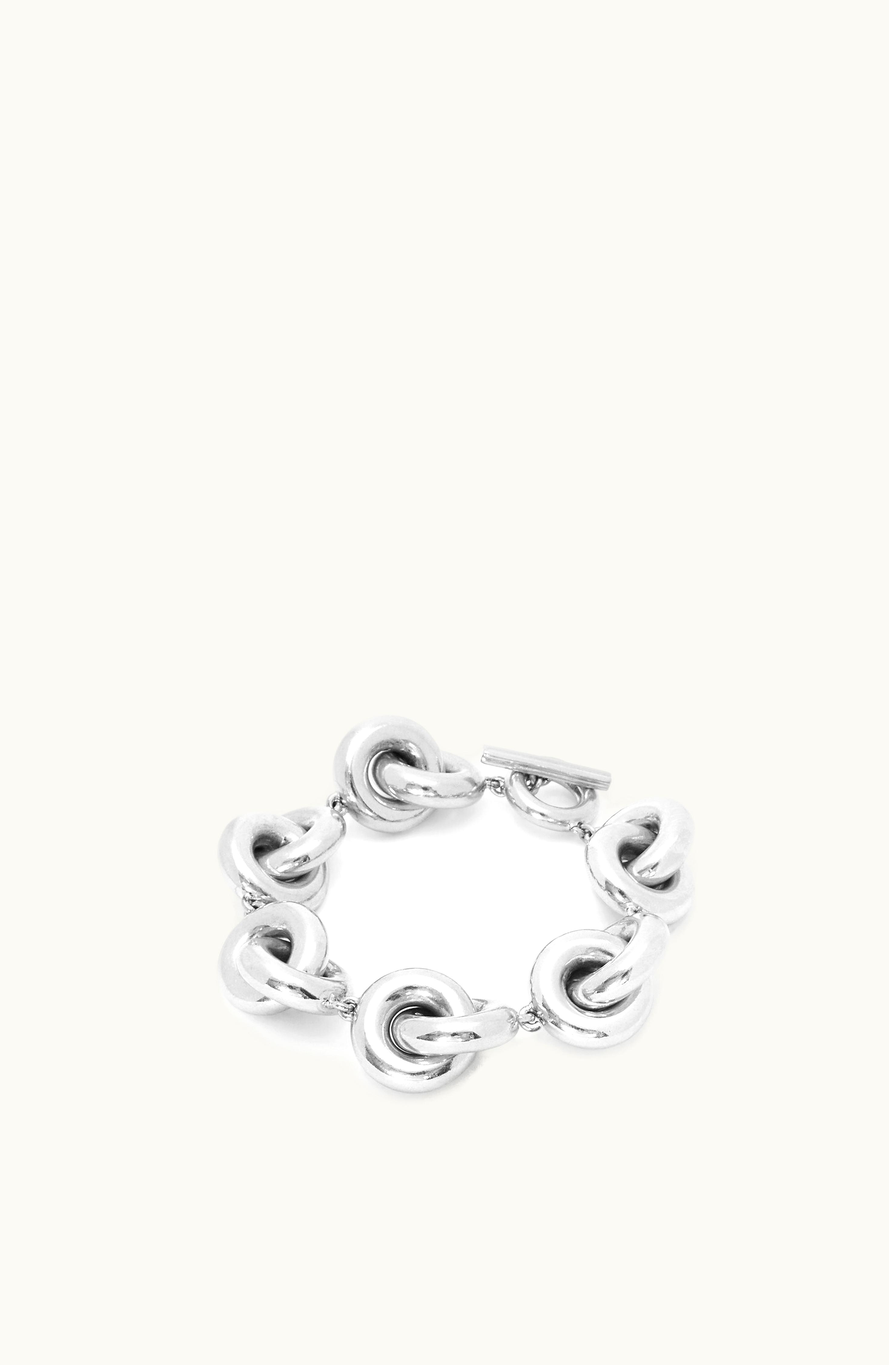 Loewe Loewe Donut Link Bracelet In Sterling Silver Silver
